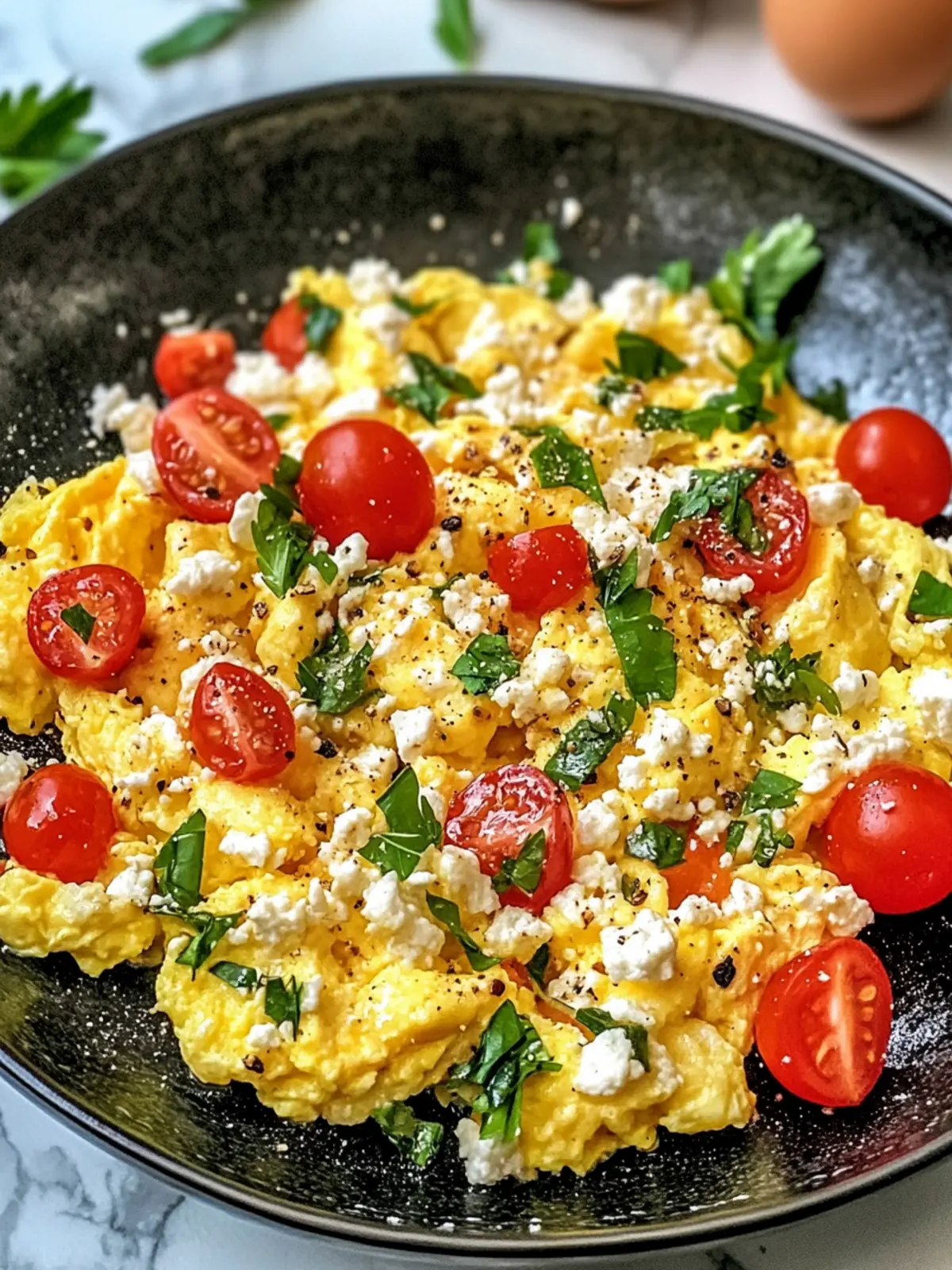 Delicious Healthy Mediterranean Scrambled Eggs to Energize Your Mornings 3 Healthy Mediterranean Scrambled Eggs
