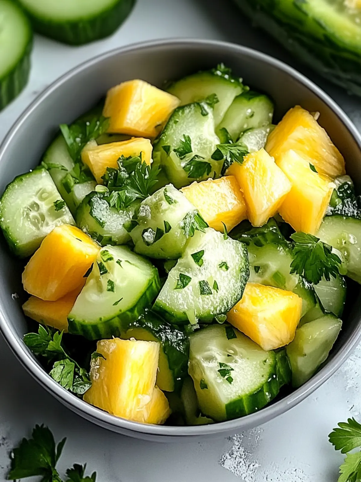 Pineapple Cucumber Salad: Your Summer Refreshment Awaits 5 Pineapple Cucumber Salad
