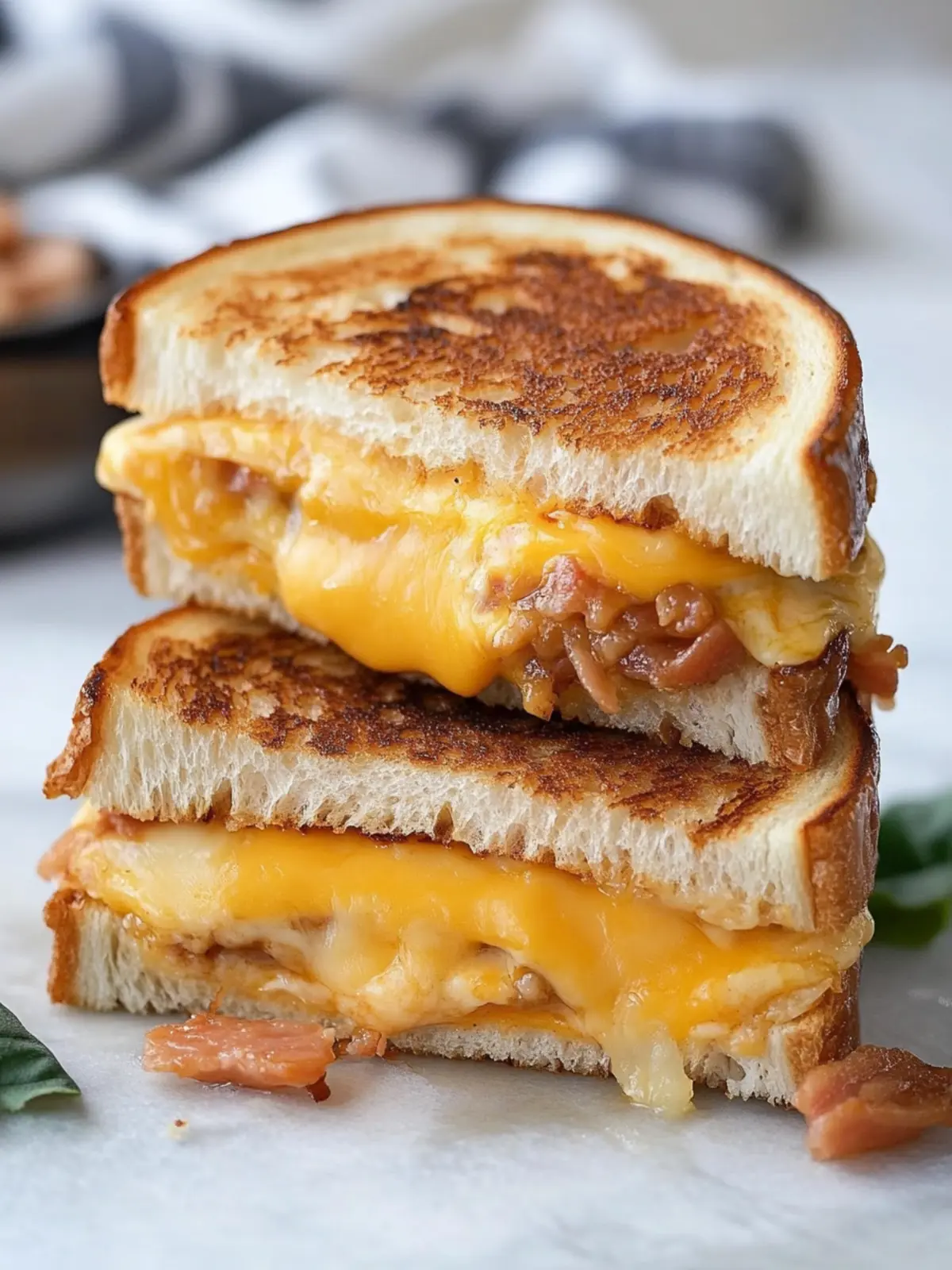 Delicious Breakfast Grilled Cheese with Sausage and Eggs 5 Breakfast Grilled Cheese