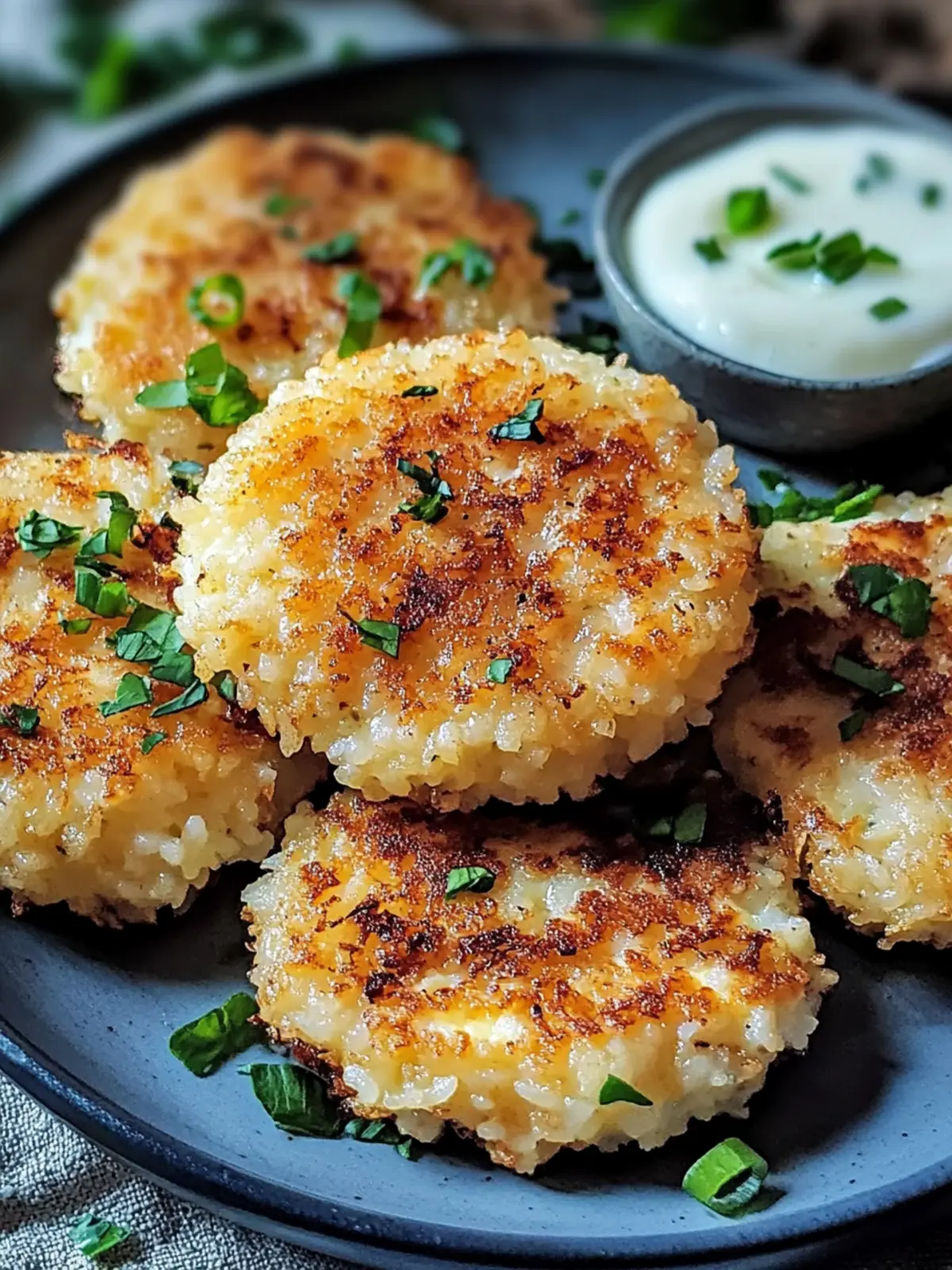 Crispy Egg and Rice Patties: A Crunchy Snack You’ll Love 4 Crispy Egg and Rice Patties