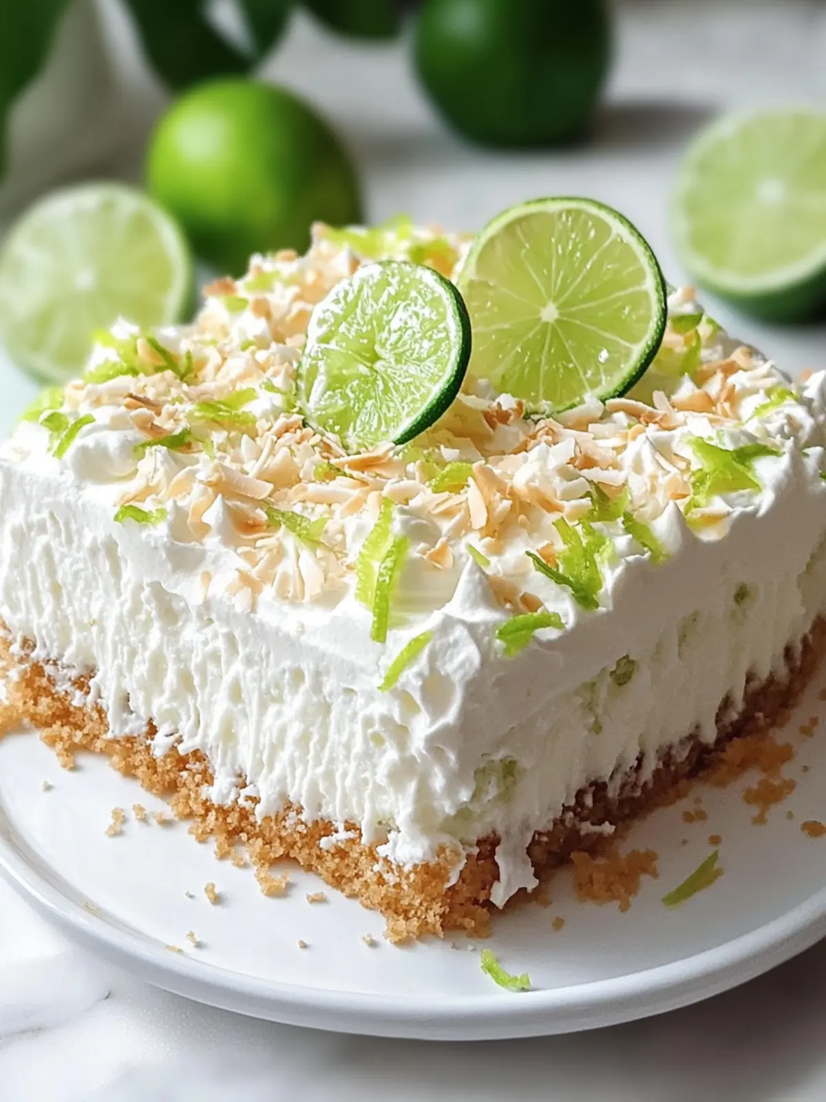 Refreshing Coconut Lime Poke Cake for Tropical Bliss 4 Coconut Lime Poke Cake