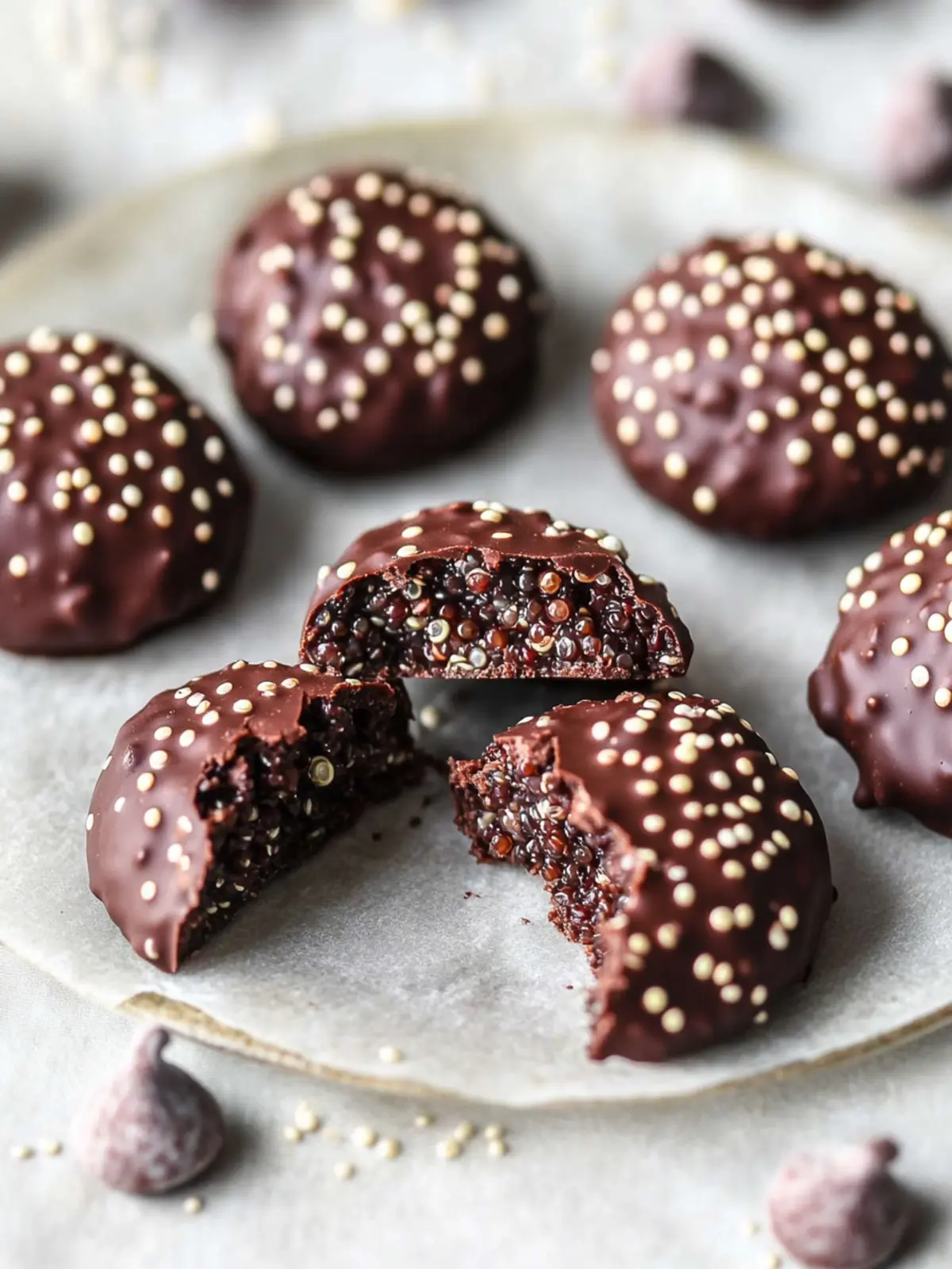 Irresistible Chocolate Quinoa Bites for Guilt-Free Indulgence 4 Chocolate Quinoa Bites