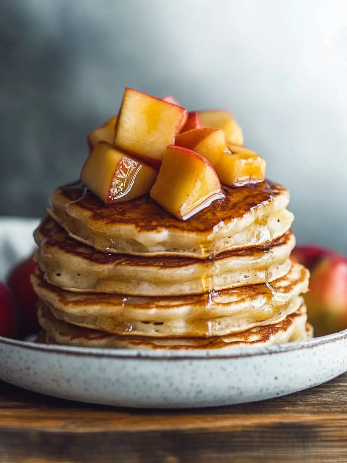 Fluffy Apple Yogurt Pancakes to Brighten Your Breakfast 3 Apple Yogurt Pancakes