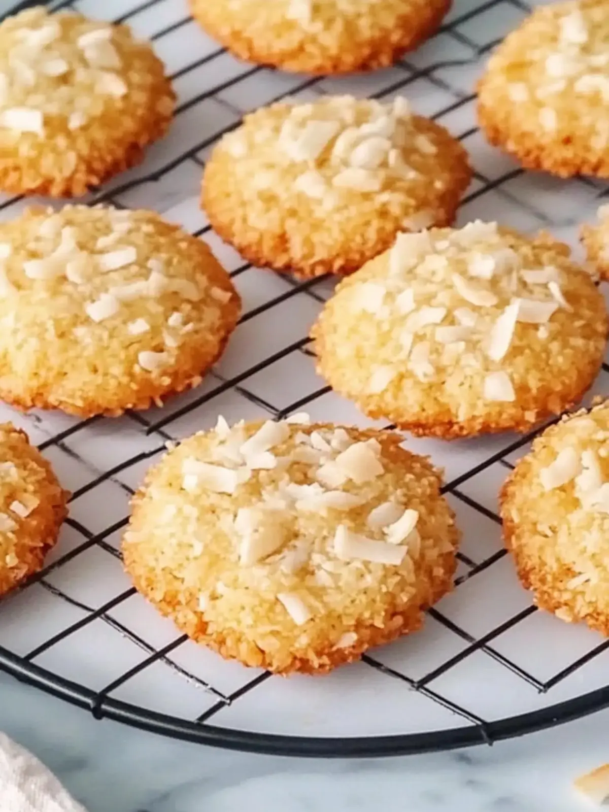 Chewy Coconut Cookies That Take You to Paradise 3 Chewy Coconut Cookies