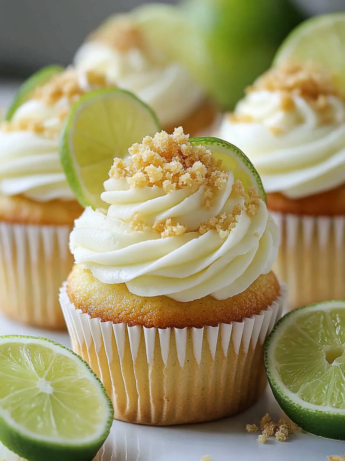 Zesty Key Lime Pie Cupcakes with a Sweet Crunch You’ll Love 2 Zesty Key Lime Pie Cupcakes with a Sweet Crunch