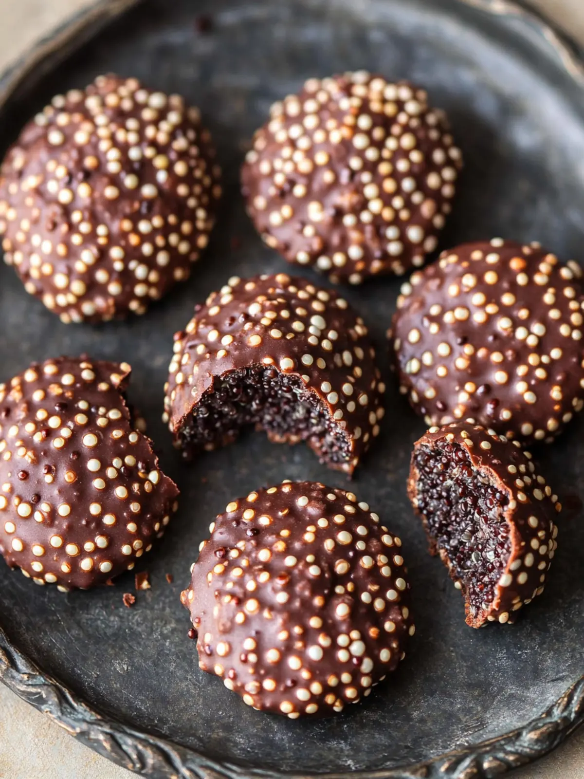 Irresistible Chocolate Quinoa Bites for Guilt-Free Indulgence 2 Chocolate Quinoa Bites