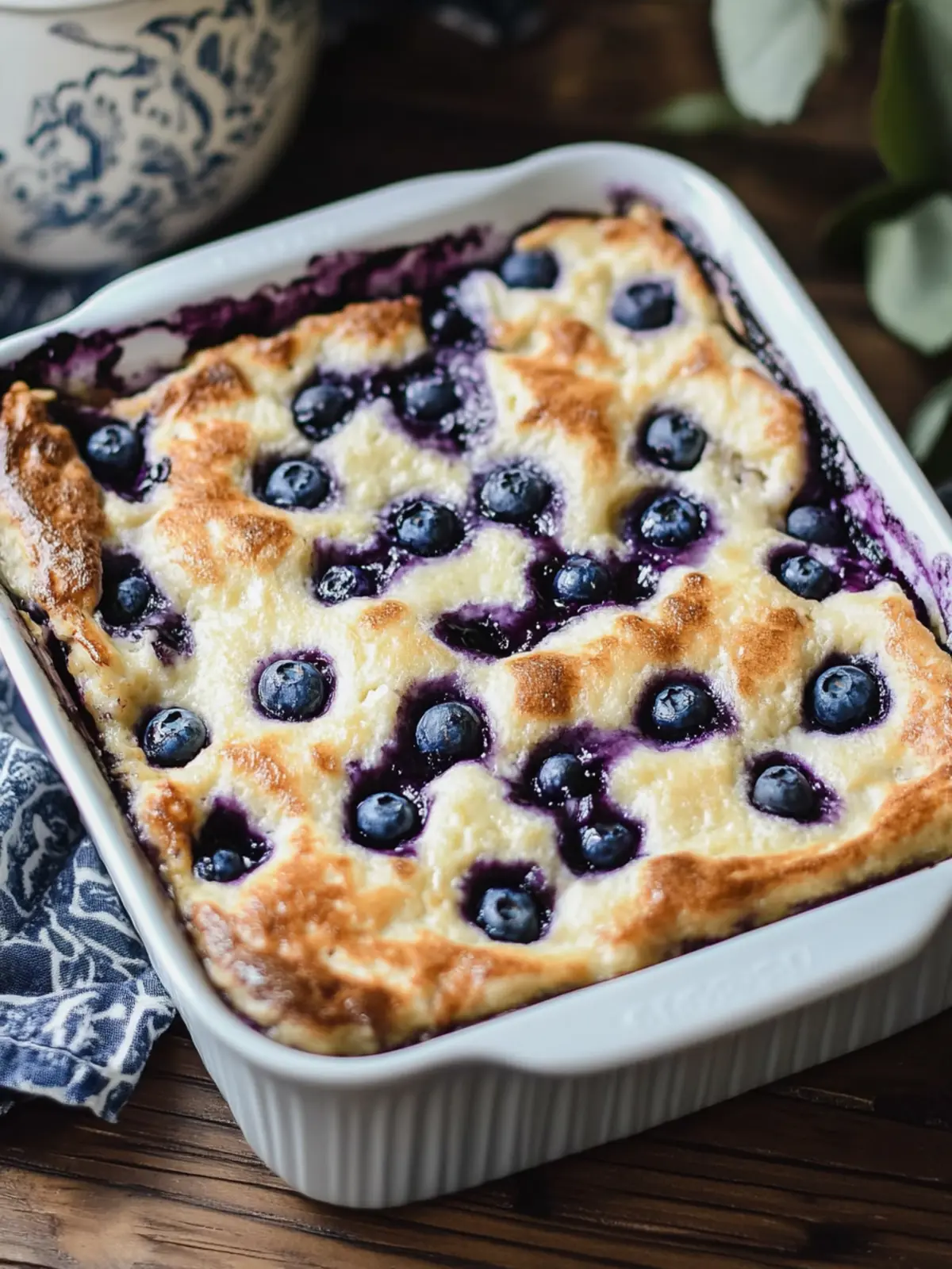 Blueberry Buttermilk Pancake Casserole - Breakfast Bliss Awaits 4 Blueberry Buttermilk Pancake Casserole