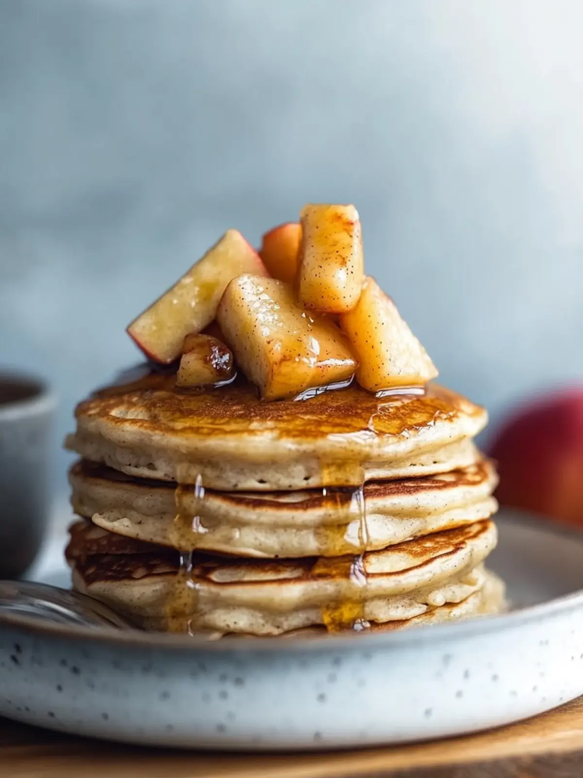 Fluffy Apple Yogurt Pancakes to Brighten Your Breakfast 4 Apple Yogurt Pancakes