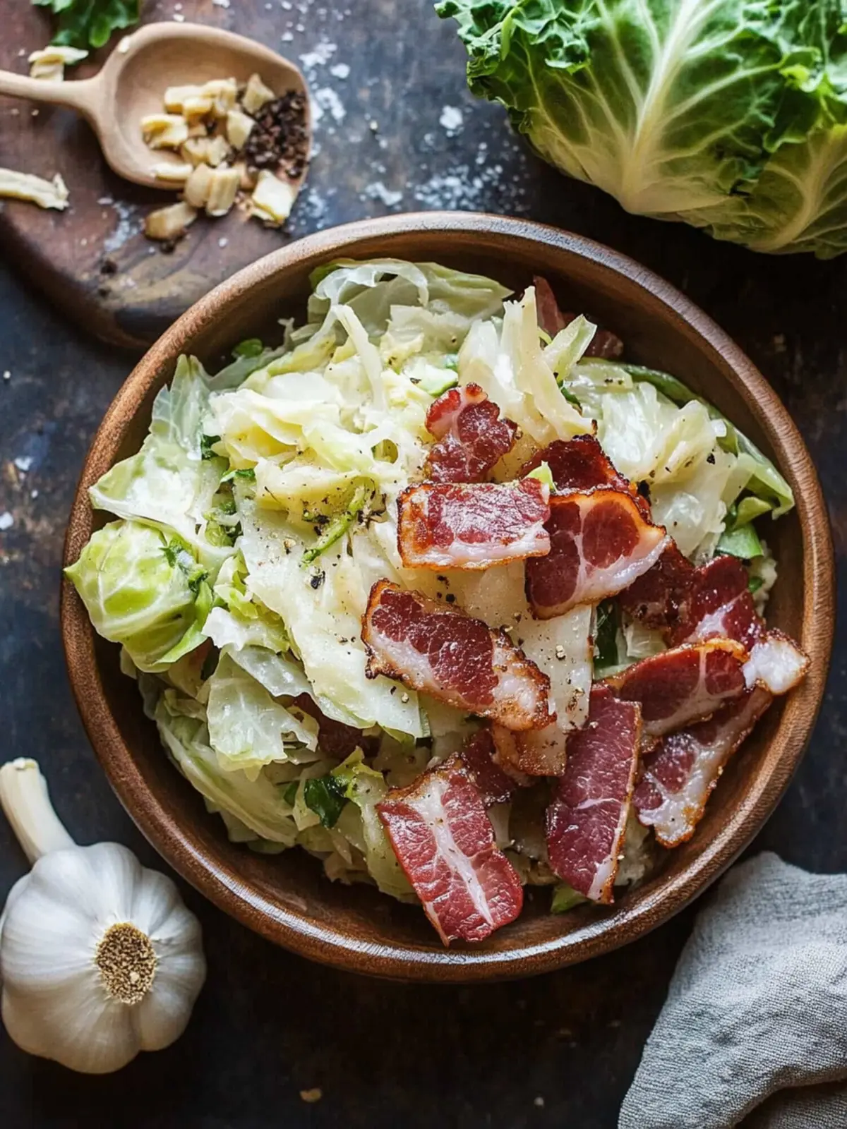 Savory Traditional Irish Boiled Bacon and Cabbage Delight 4 Traditional Irish Boiled Bacon and Cabbage