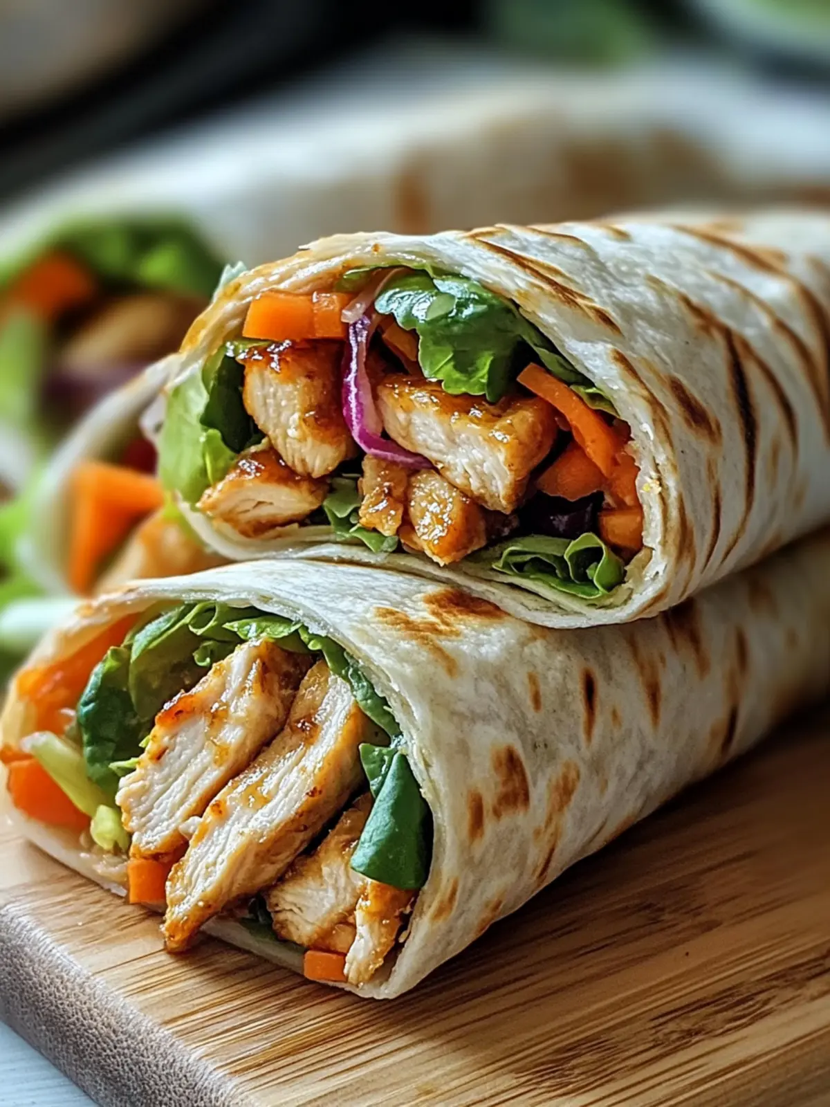Savory Teriyaki Chicken Wraps for Quick Family Dinners 5 Teriyaki Chicken Wraps