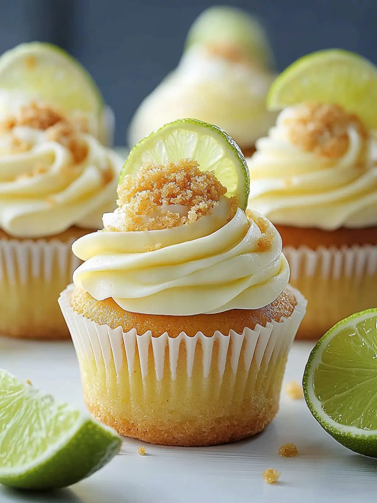 Zesty Key Lime Pie Cupcakes with a Sweet Crunch You’ll Love 4 Zesty Key Lime Pie Cupcakes with a Sweet Crunch
