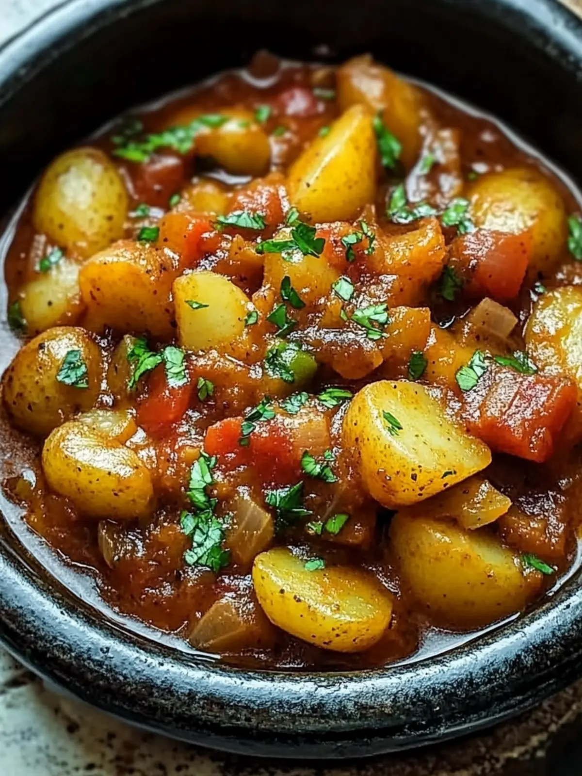 Irresistible Moroccan Potato Tagine: Flavor-Packed Delight 3 Moroccan Potato Tagine
