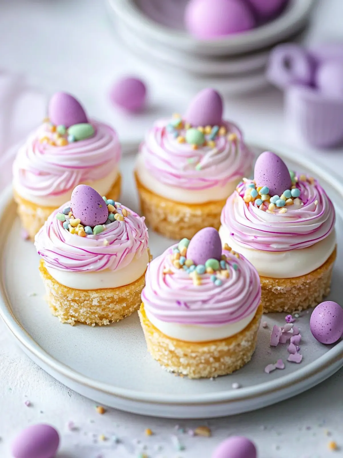 Easter No-Bake Mini Cheesecakes: Effortless Spring Delights 5 Easter No-Bake Mini Cheesecakes