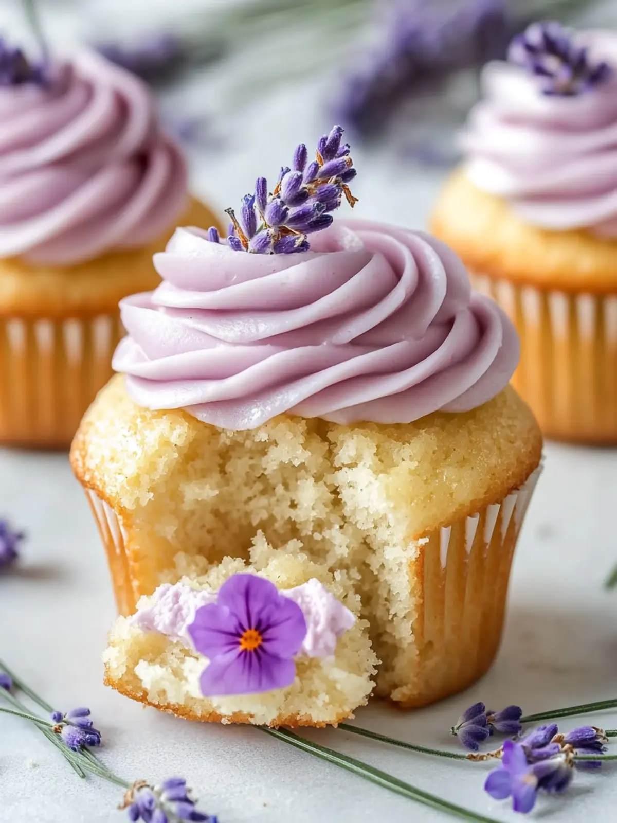 Lavender Honey Cupcakes: Elevate Your Dessert Game Today 5 Lavender Honey Cupcakes