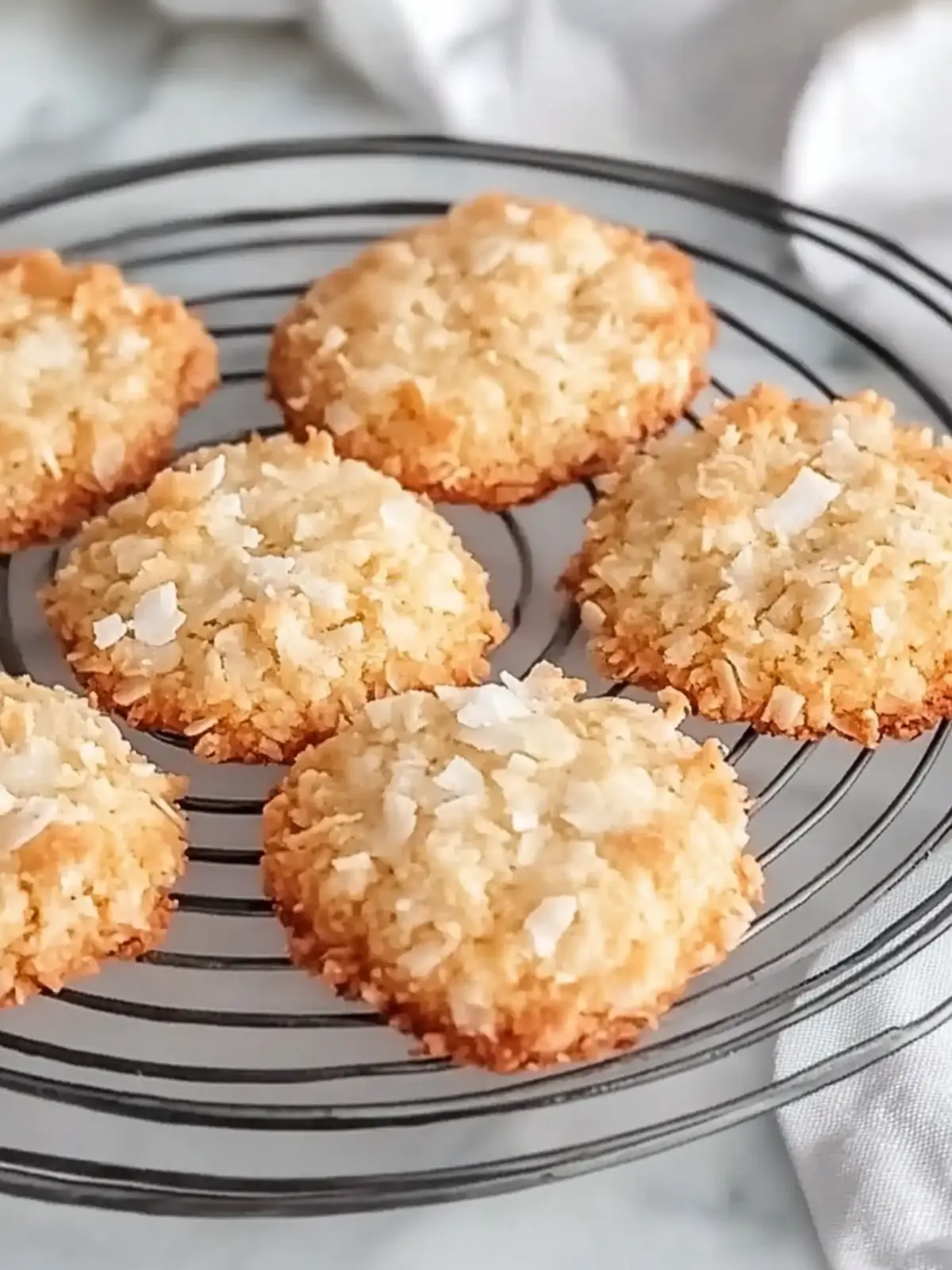 Chewy Coconut Cookies That Take You to Paradise 4 Chewy Coconut Cookies