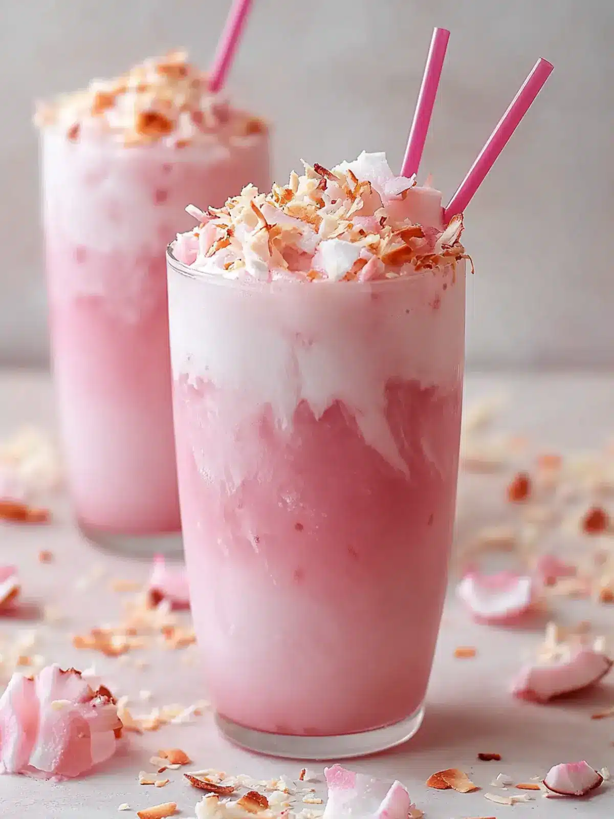 Pink Coconut Iced Latte: Your Refreshing Summer Indulgence 4 Pink Coconut Iced Latte