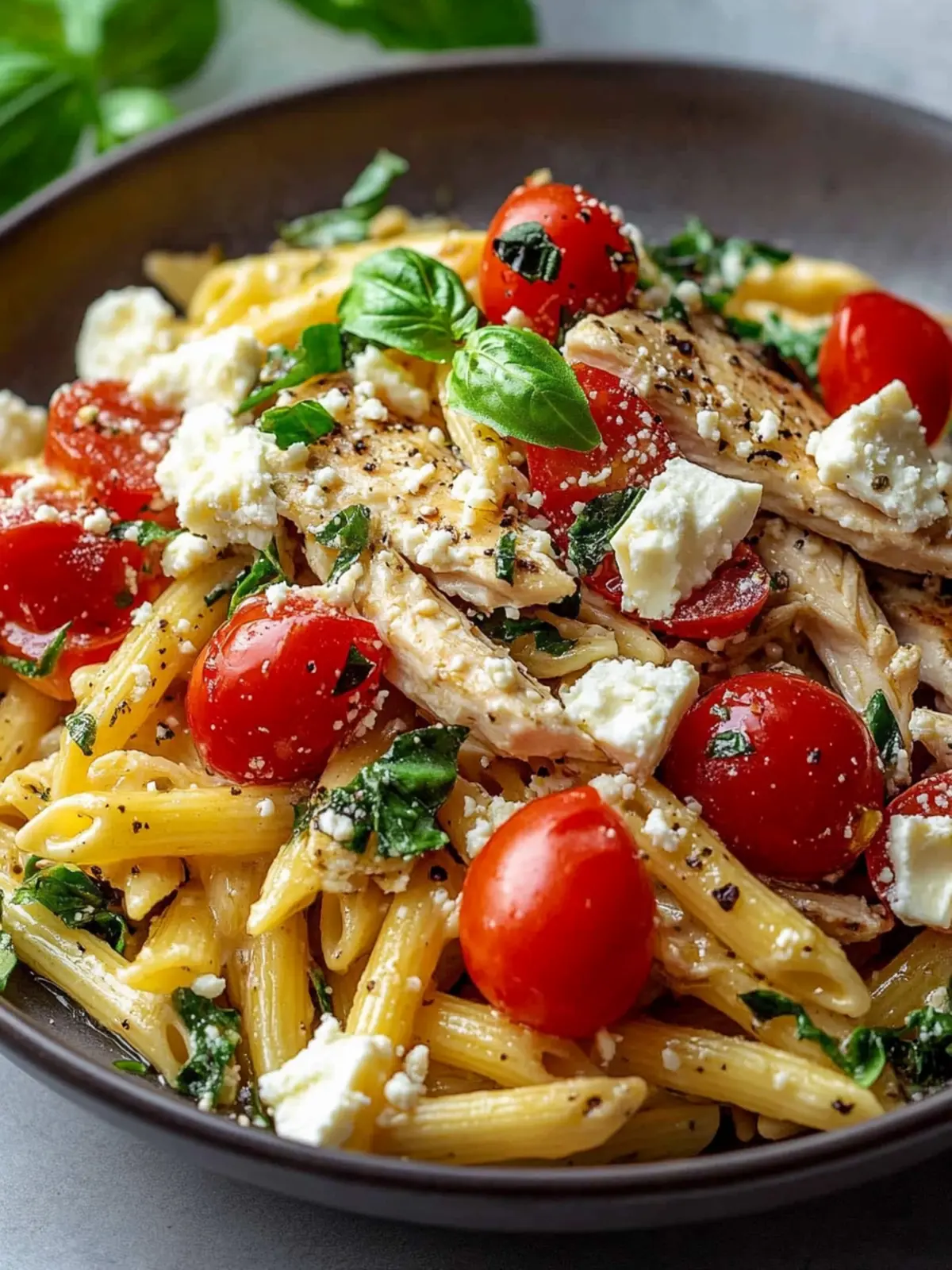 Irresistible Chicken Feta Greek Pasta Recipe for Weeknight Wins 4 Chicken Feta Greek Pasta Recipe