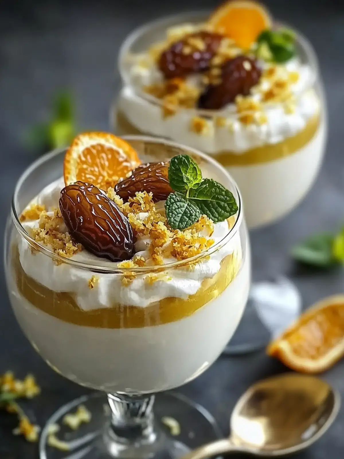 Heavenly Lebanese Date & Orange Blossom Mousse in 15 Minutes 5 Lebanese Date & Orange Blossom Mousse