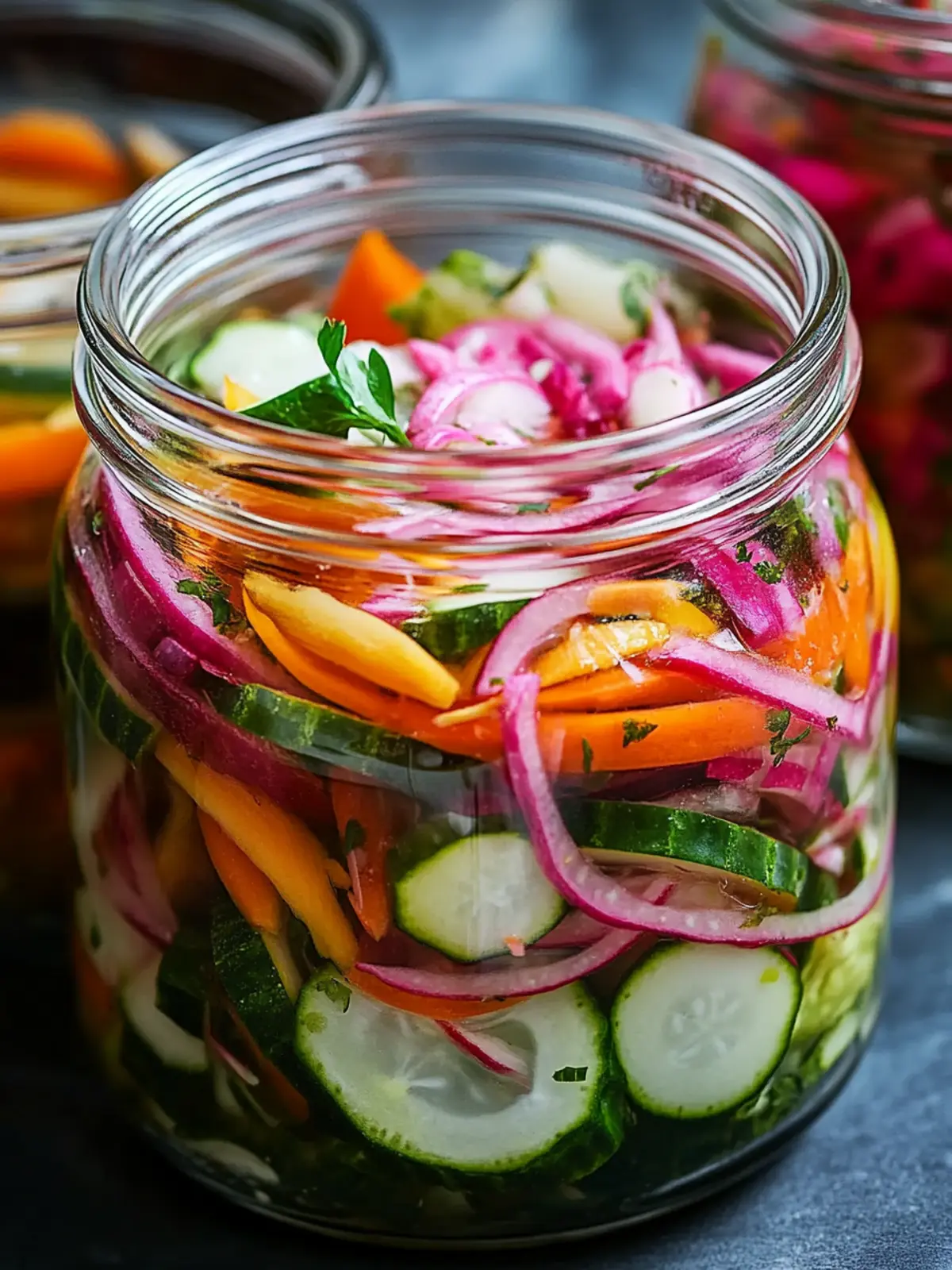 Fridge Pickled Vegetables Recipe