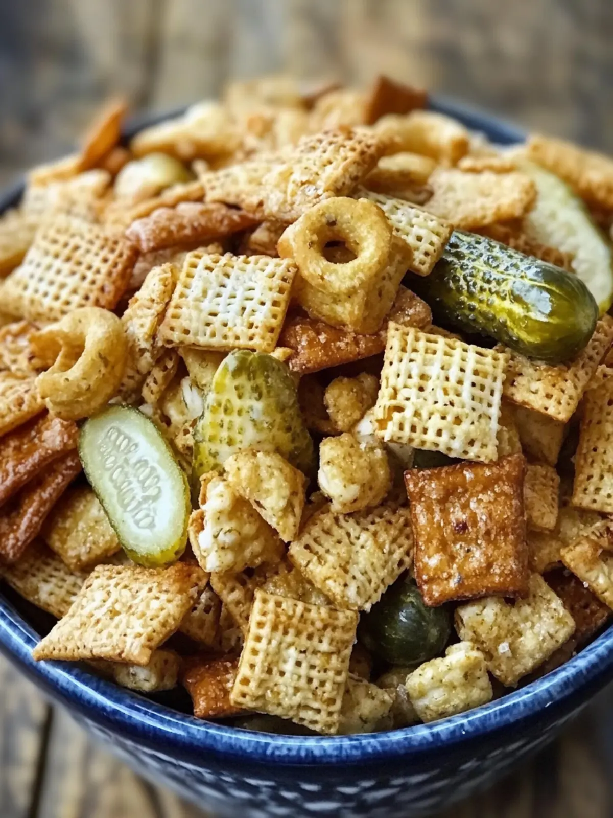 Crunchy and Tangy: Irresistible Dill Pickle Chex Mix Recipe 3 Crunchy and Tangy: My Favorite Dill Pickle Chex Mix