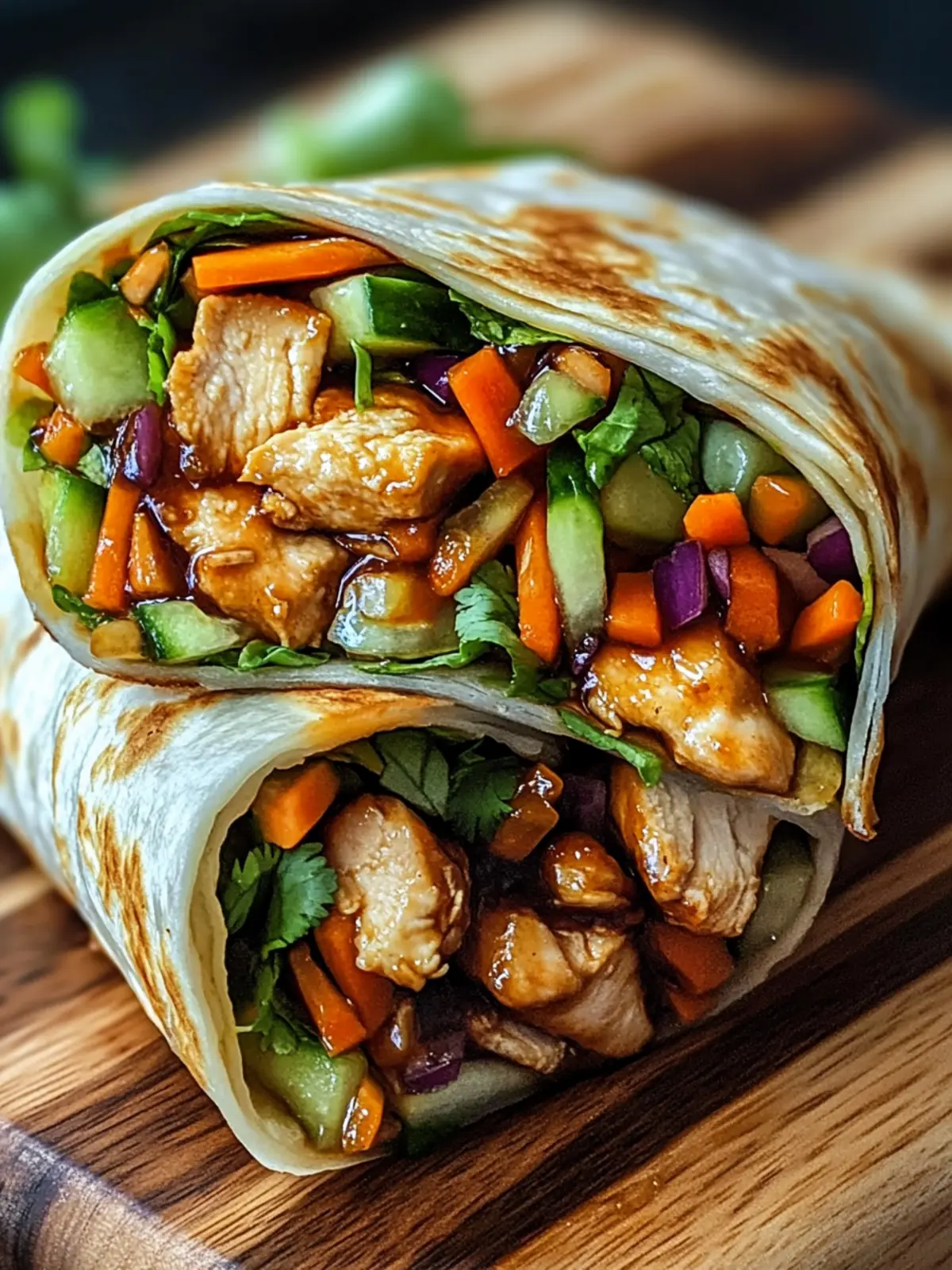 Savory Teriyaki Chicken Wraps for Quick Family Dinners 4 Teriyaki Chicken Wraps