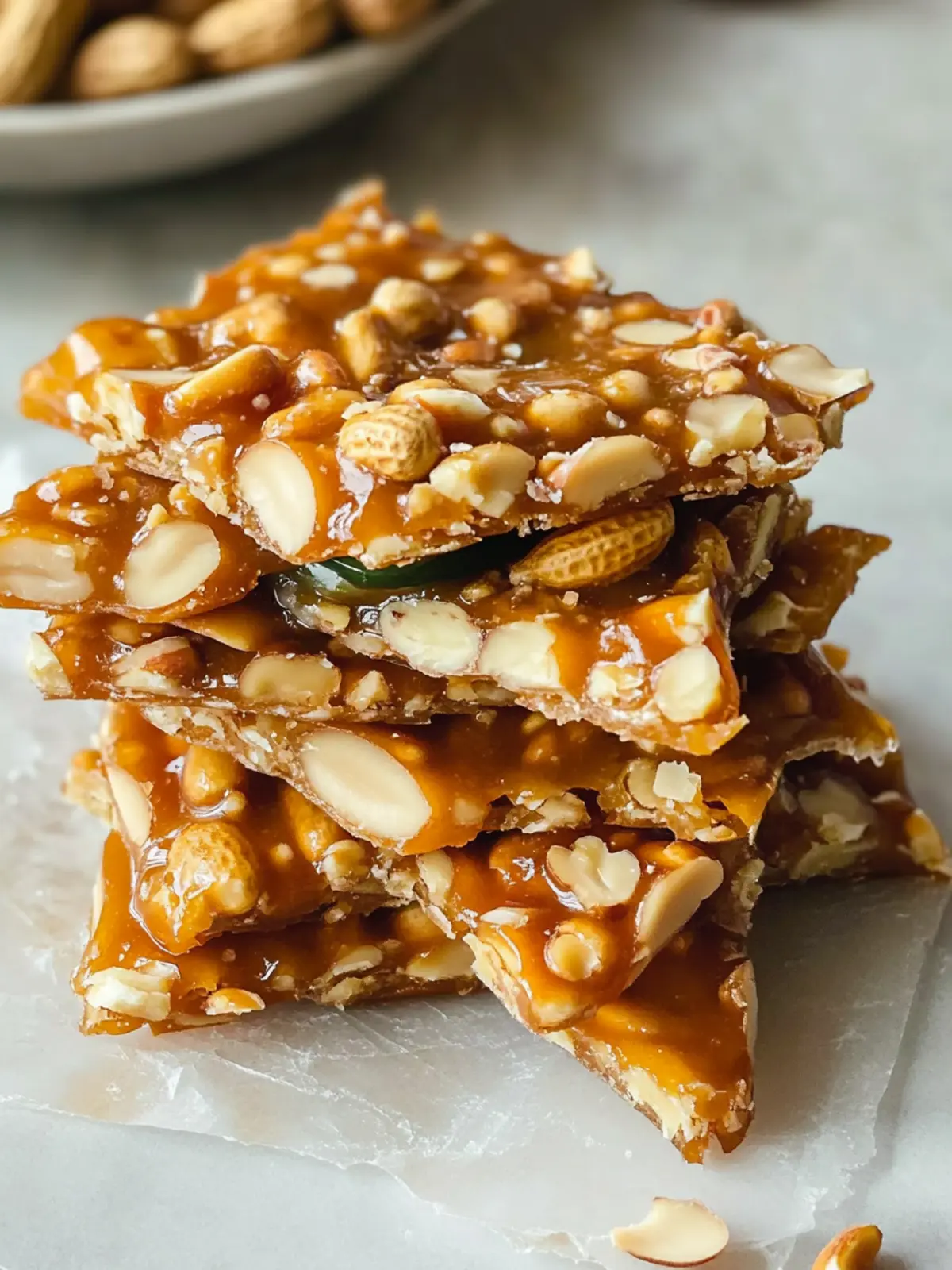 Jalapeño Peanut Brittle: Sweet Heat for Your Taste Buds 6 Jalapeño Peanut Brittle