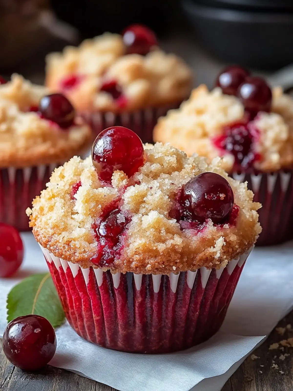 Irresistible Cherry Cobbler Muffins for Your Baking Joy 5 Irresistible Cherry Cobbler Muffins