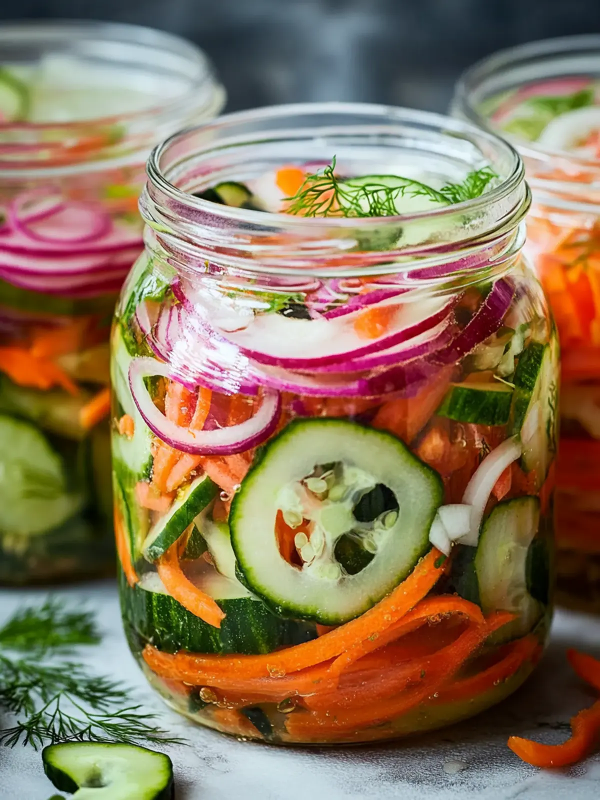 Fridge Pickled Vegetables Recipe