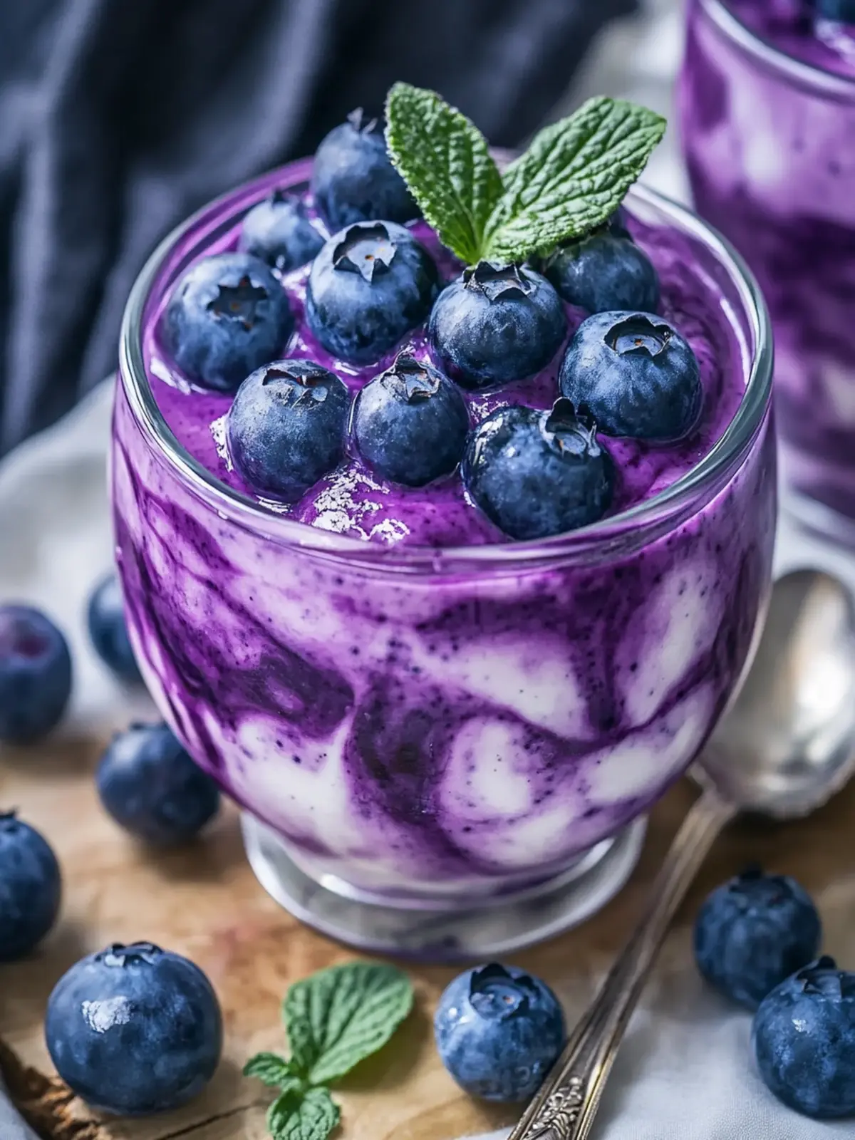 Indulge in Creamy 10g Protein Blueberry Vanilla Bean Pudding 3 Creamy 10g Protein Blueberry Vanilla Bean Pudding