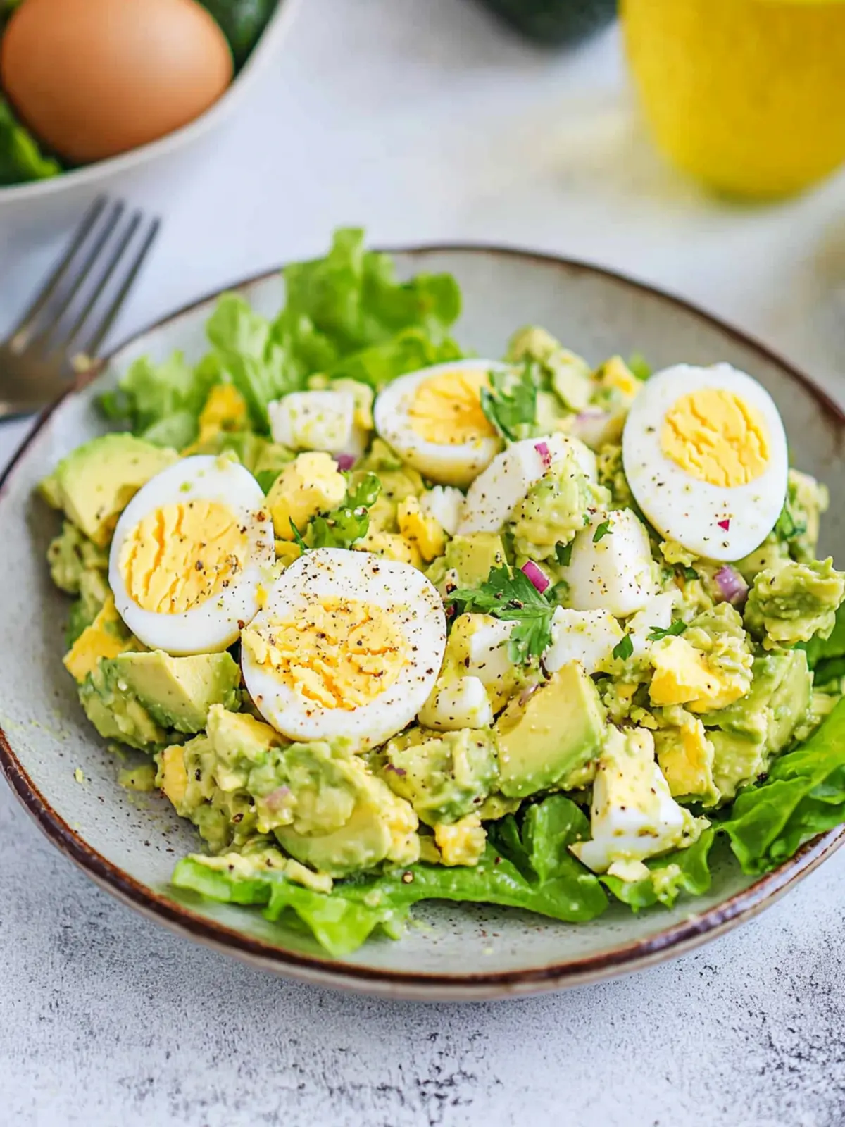 Keto Avocado Egg Salad: A Creamy Low-Carb Delight 3 Keto Avocado Egg Salad