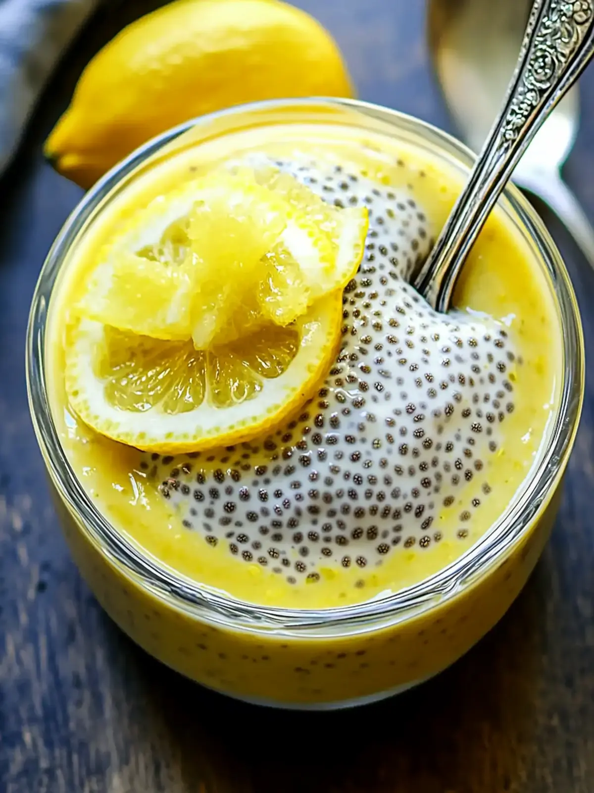 Creamy Lemon Curd Chia Pudding for Refreshing Summer Bliss 2 Lemon Curd Chia Pudding