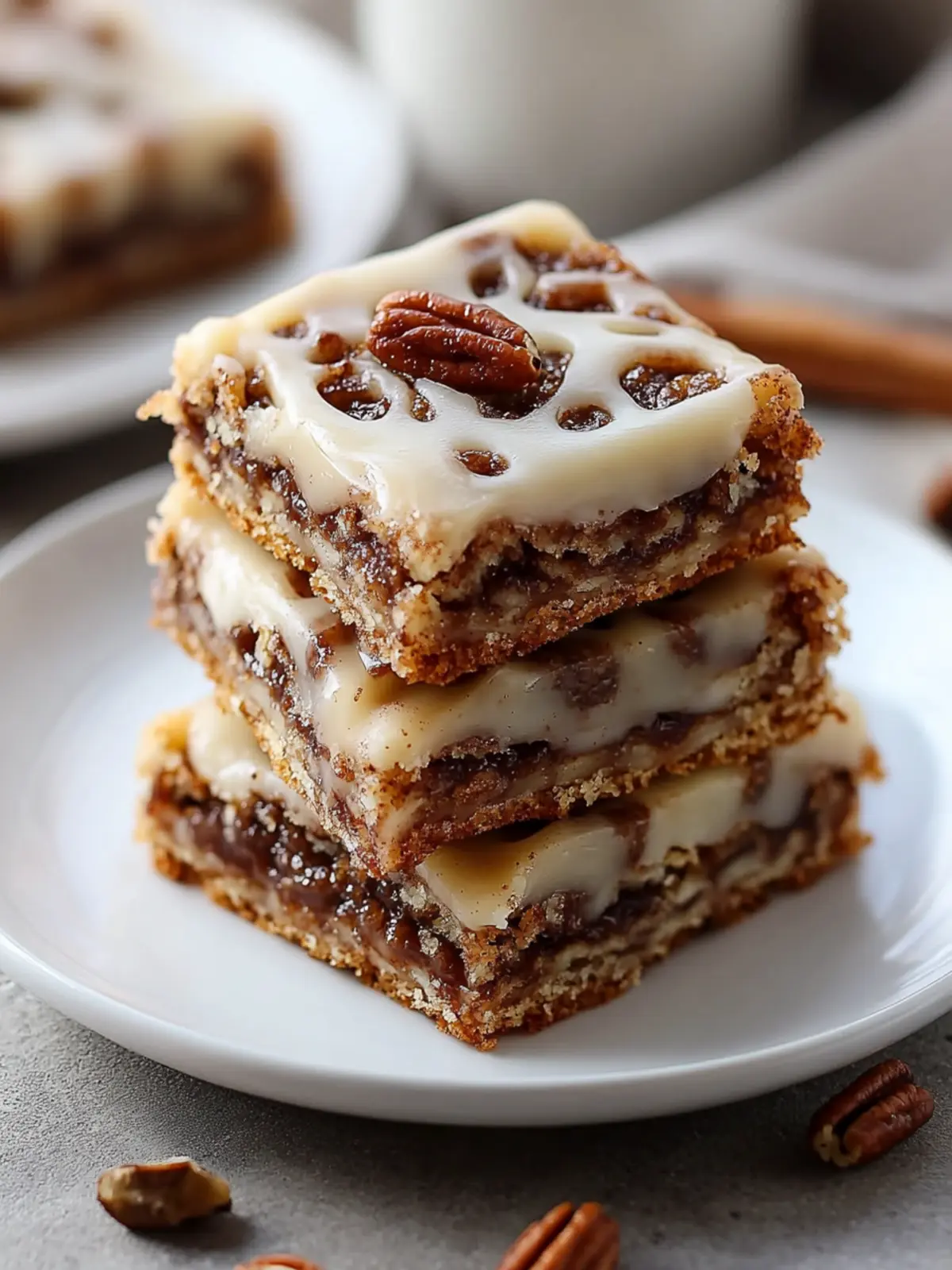 Delightful Cinnamon Roll Bliss Bars for Easy Indulgence 2 Delightful Cinnamon Roll Bliss Bars