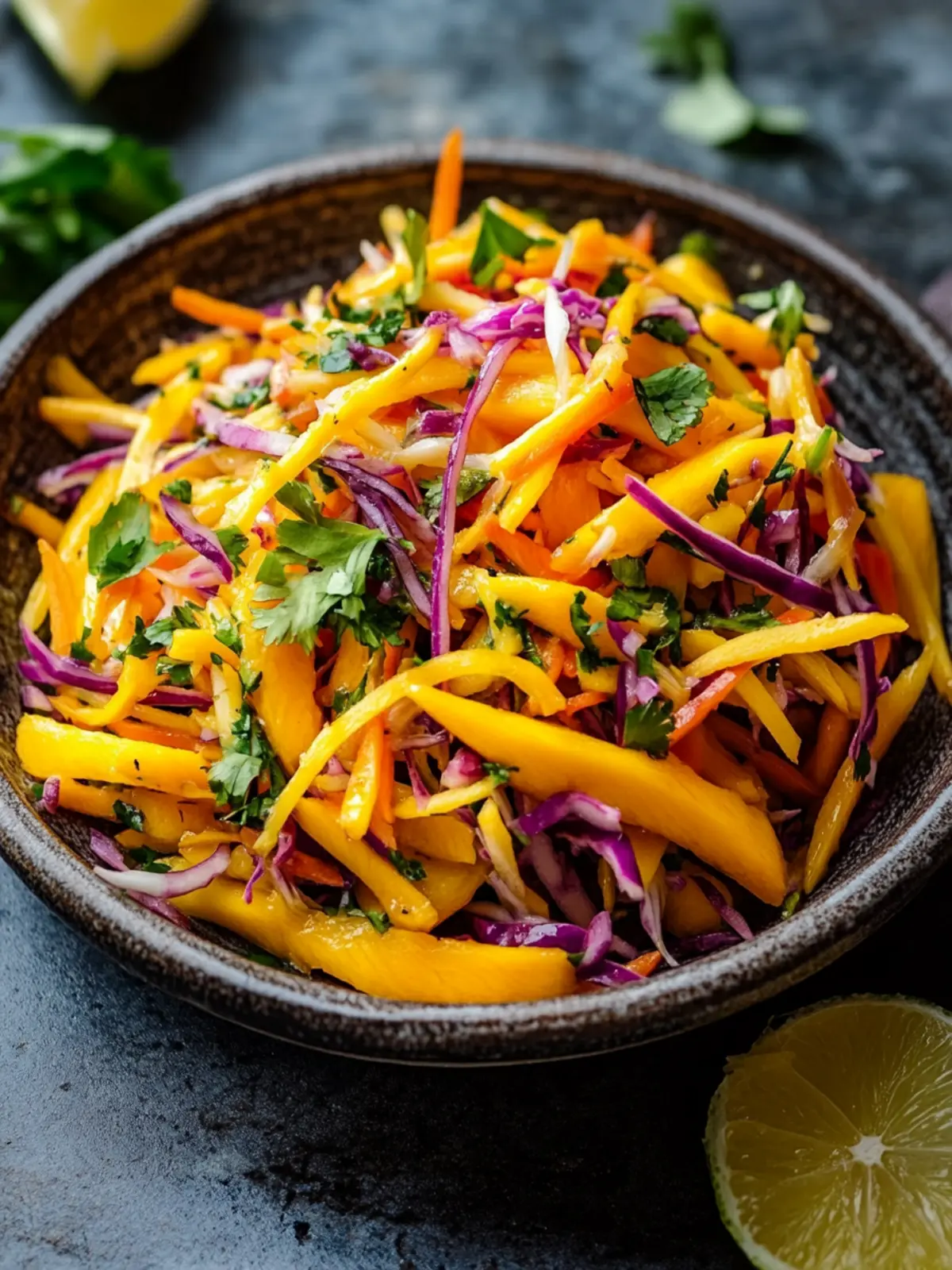 Delicious Mango Slaw: A Refreshing Twist for Your Meals 3 Delicious Mango Slaw