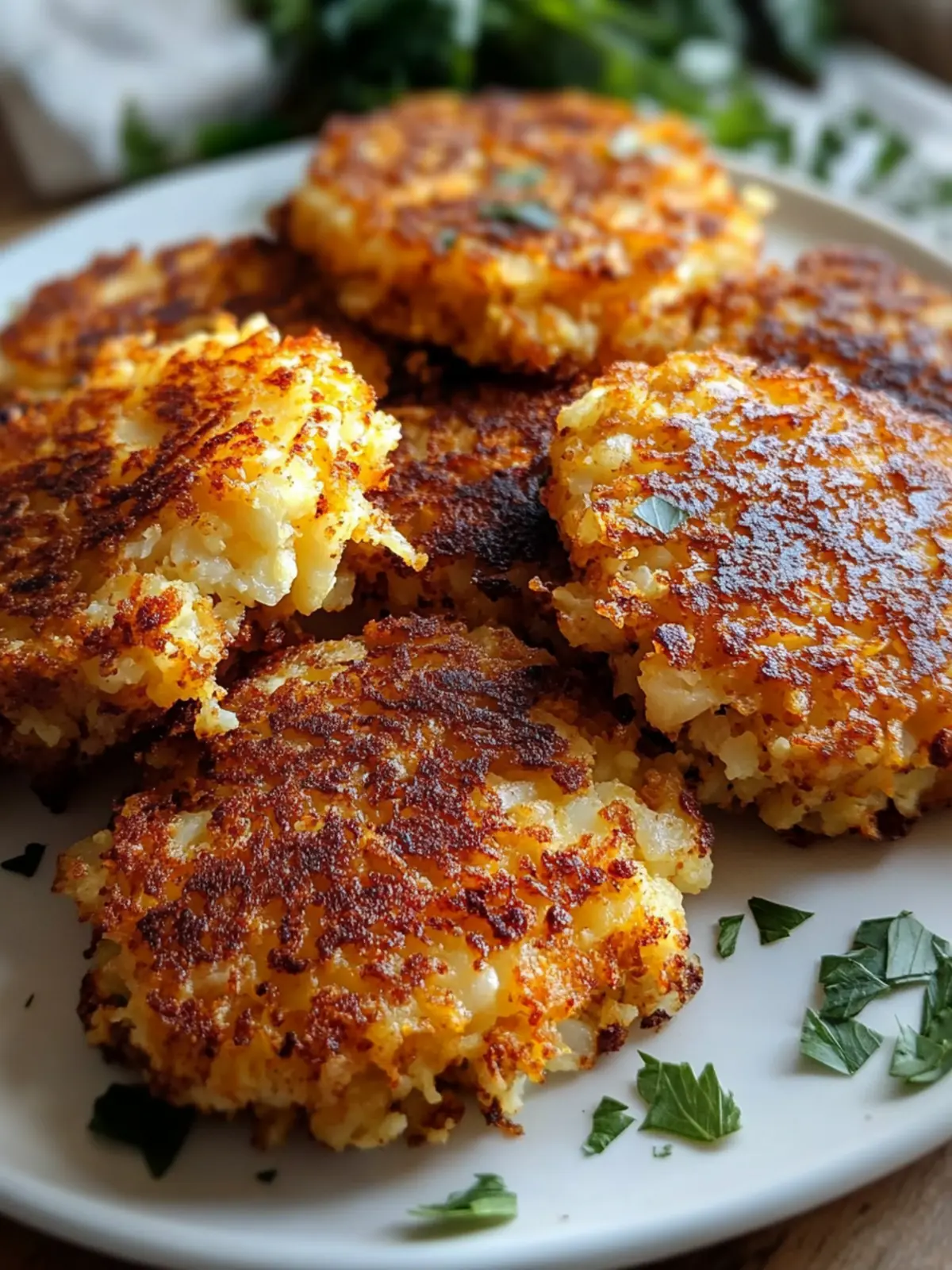 Crispy Cauliflower Hash Browns: Guilt-Free Breakfast Bliss 5 Crispy Cauliflower Hash Browns