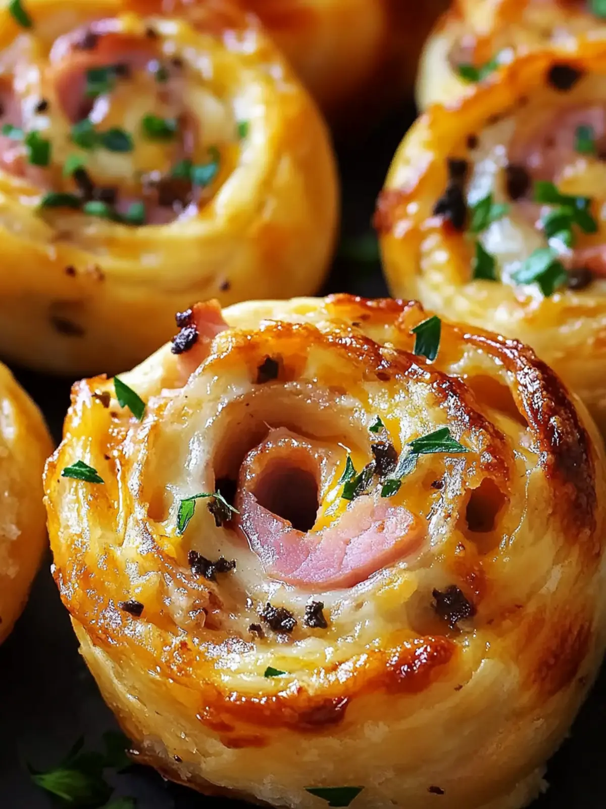 Easter Ham and Cheddar Pinwheels: Effortless Crowd-Pleasers 2 Easter Ham and Cheddar Pinwheels