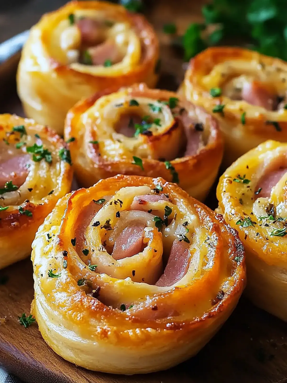 Easter Ham and Cheddar Pinwheels: Effortless Crowd-Pleasers 3 Easter Ham and Cheddar Pinwheels