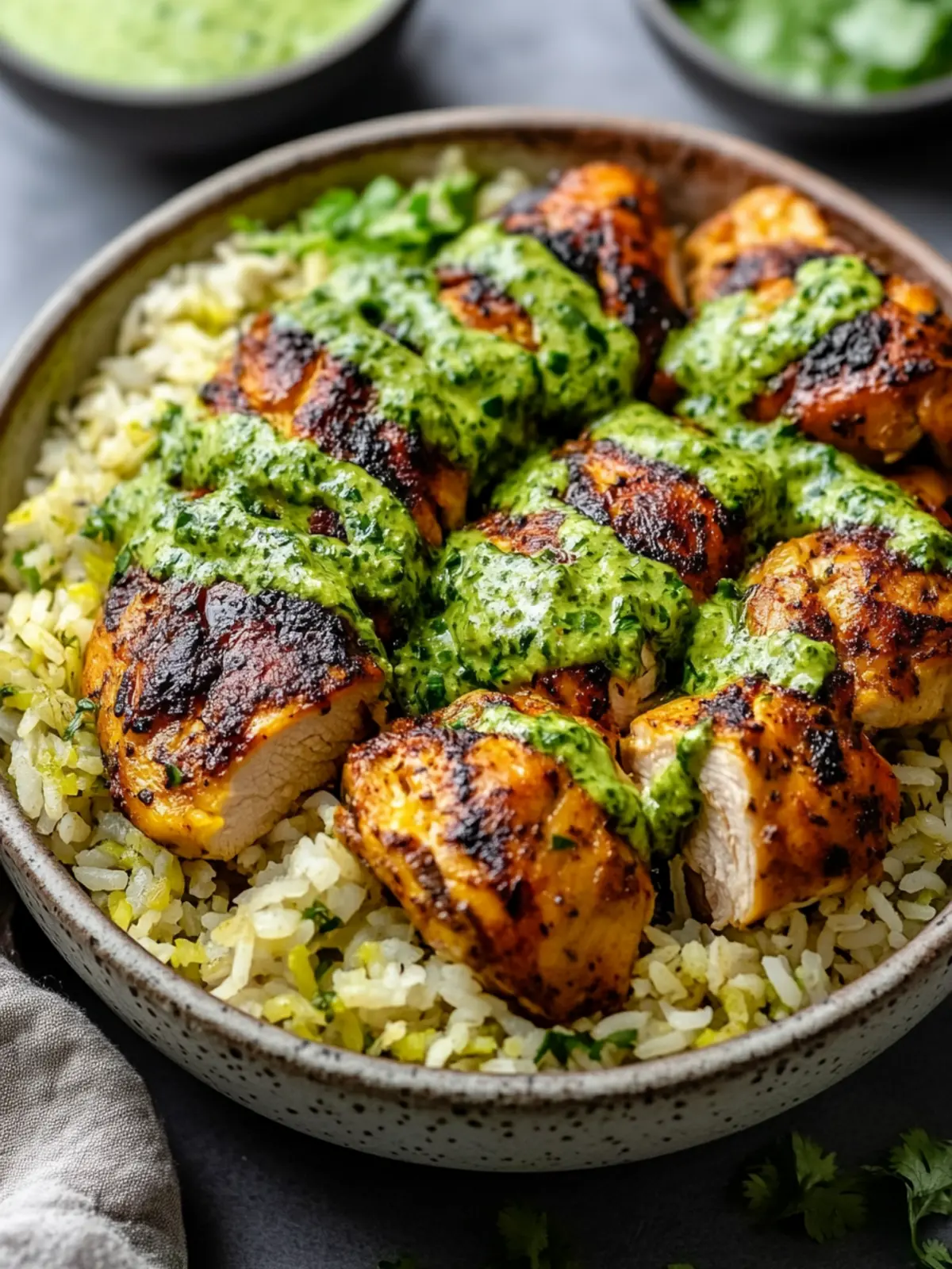 Peruvian Chicken and Rice with Green Sauce Rocks Your Dinner! 4 Peruvian Chicken and Rice with Green Sauce Rocks