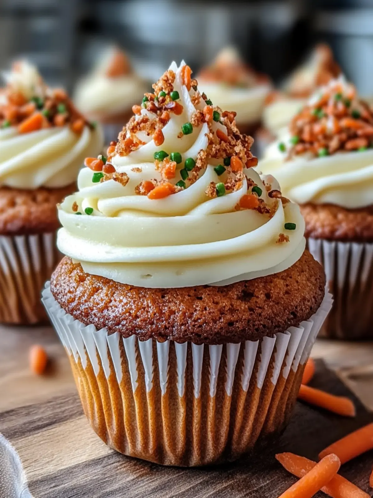 Moist Carrot Cake Cupcakes Made Easy in a Pressure Cooker 3 Carrot cake cupcakes