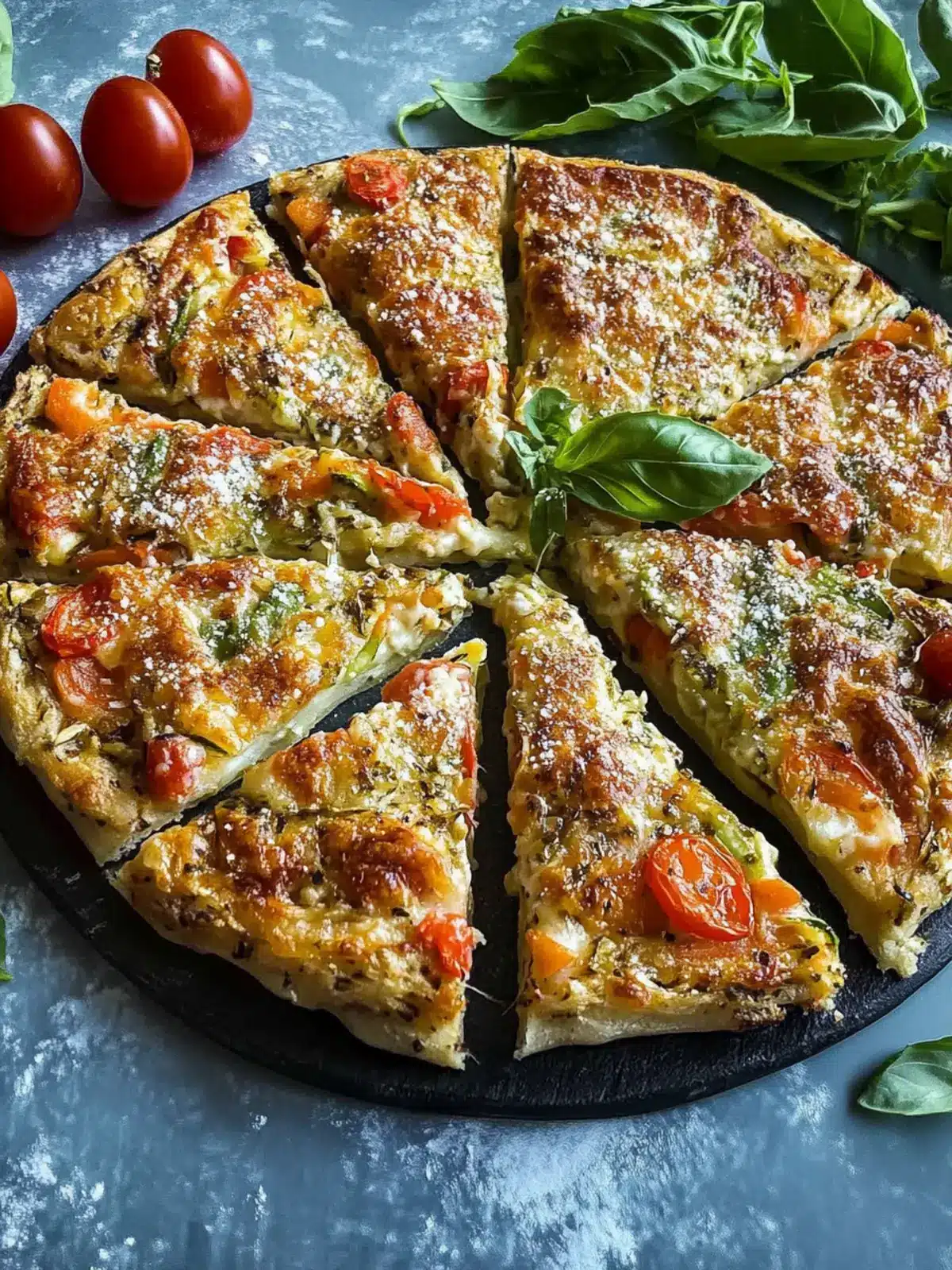 Savor the Italian Vegetable Schiacciata: A Flavorful Delight 4 Italian Vegetable Schiacciata