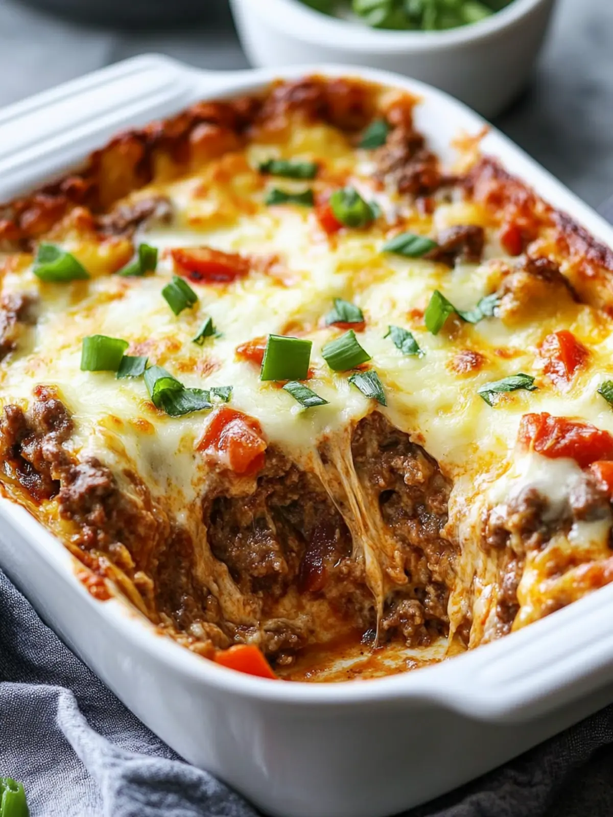 Low Carb Philly Cheesesteak Casserole: Cheesy Family Delight 3 Low Carb Philly Cheesesteak Casserole