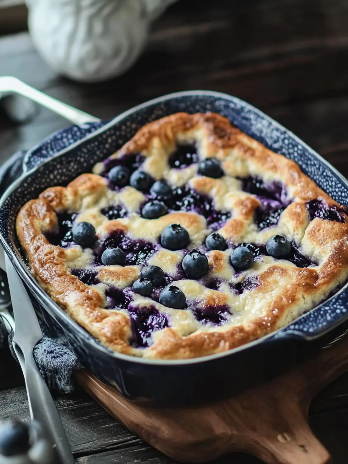 Blueberry Buttermilk Pancake Casserole - Breakfast Bliss Awaits 3 Blueberry Buttermilk Pancake Casserole