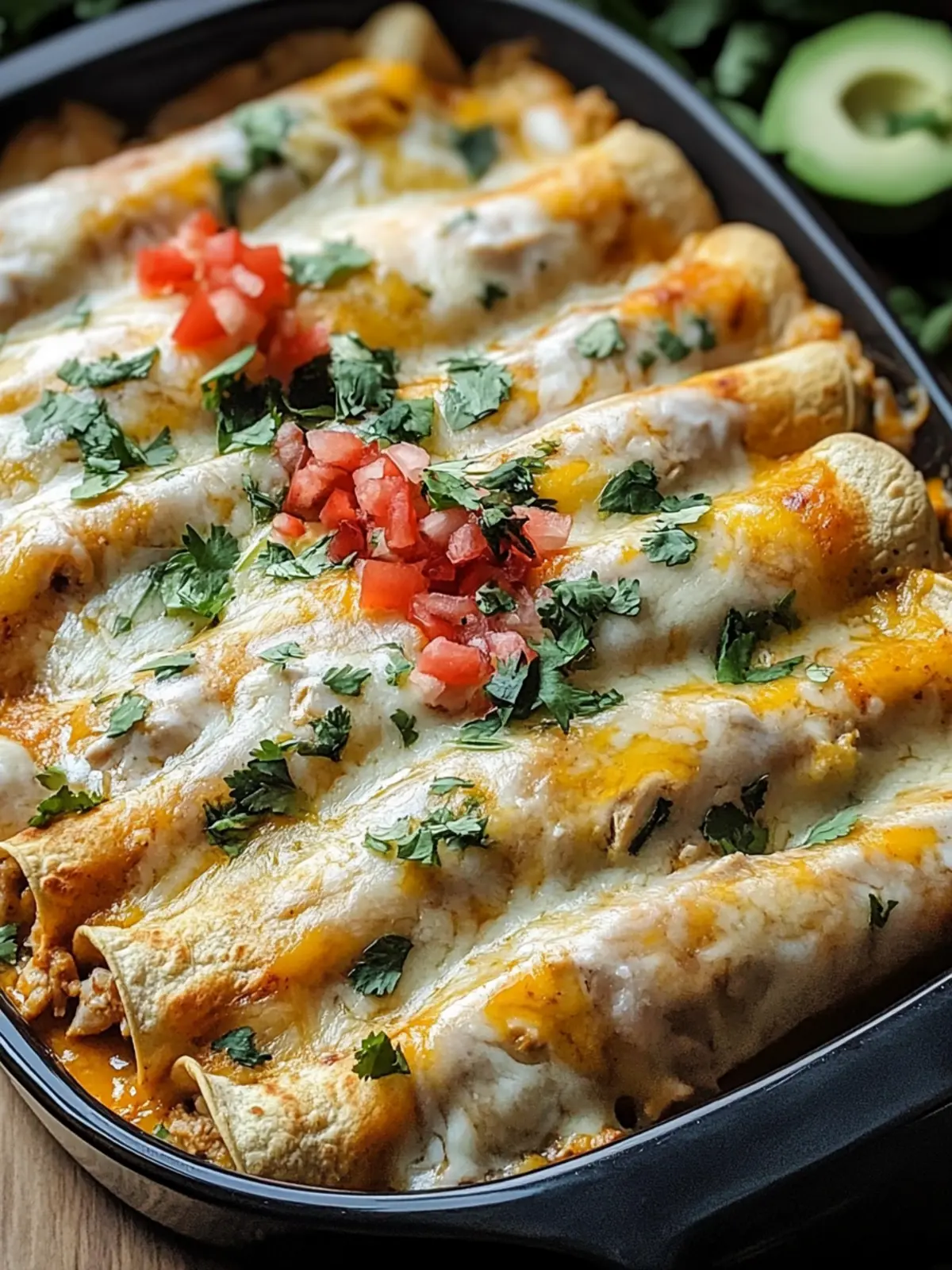 High Protein Chicken Enchiladas – A Healthy Meal Prep Delight 4 High Protein Chicken Enchiladas