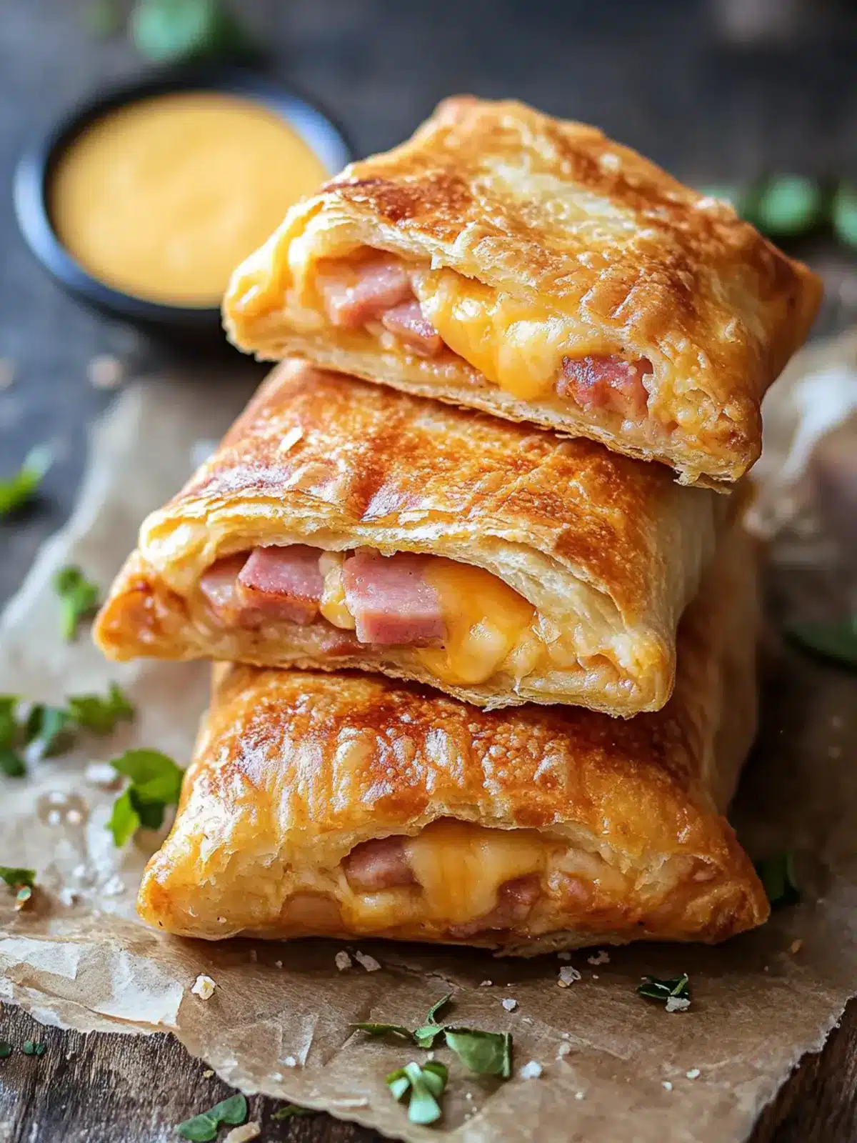 Homemade Ham and Cheese Hot Pockets You’ll Crave Daily 4 Ham and Cheese Hot Pockets