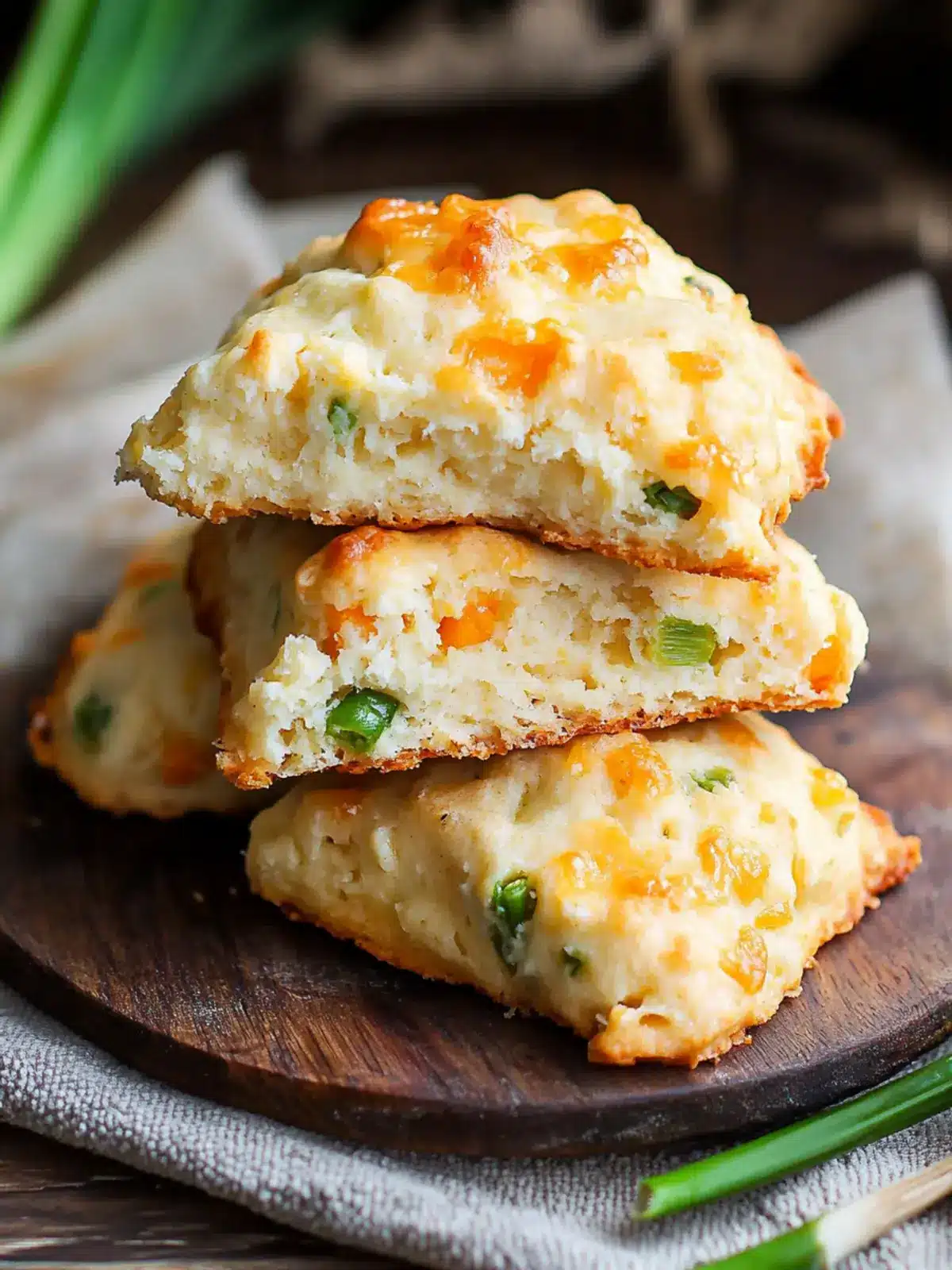 Savory Cheddar, Green Onion and Yogurt Scones You’ll Love 4 Cheddar, Green Onion and Yogurt Scones