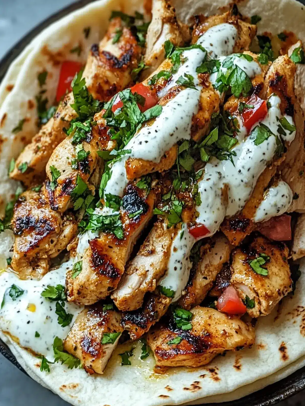 Creamy Garlic Chicken Shawarma That Will Wow Your Taste Buds 4 Creamy Garlic Chicken Shawarma