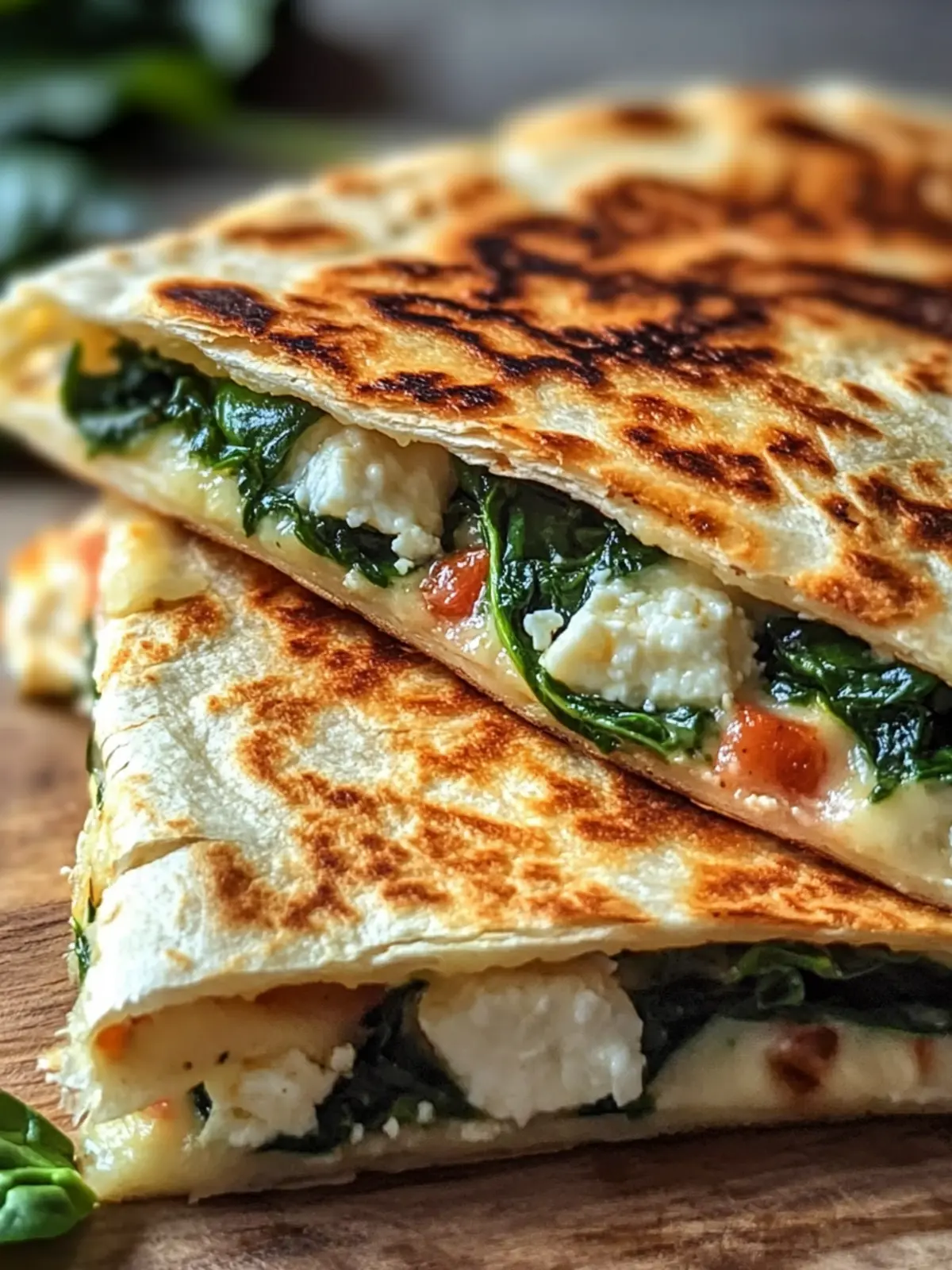 Spinach and Feta Quesadillas for a Quick, Flavorful Feast 5 Spinach and Feta Quesadillas
