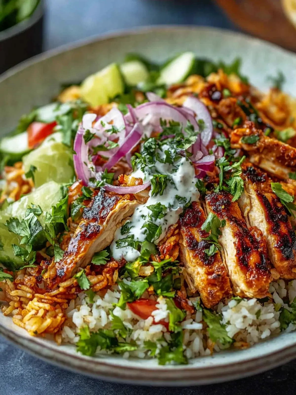 Elevate Meals with Chicken Shawarma Crispy Rice Salad 5 Chicken Shawarma Crispy Rice Salad