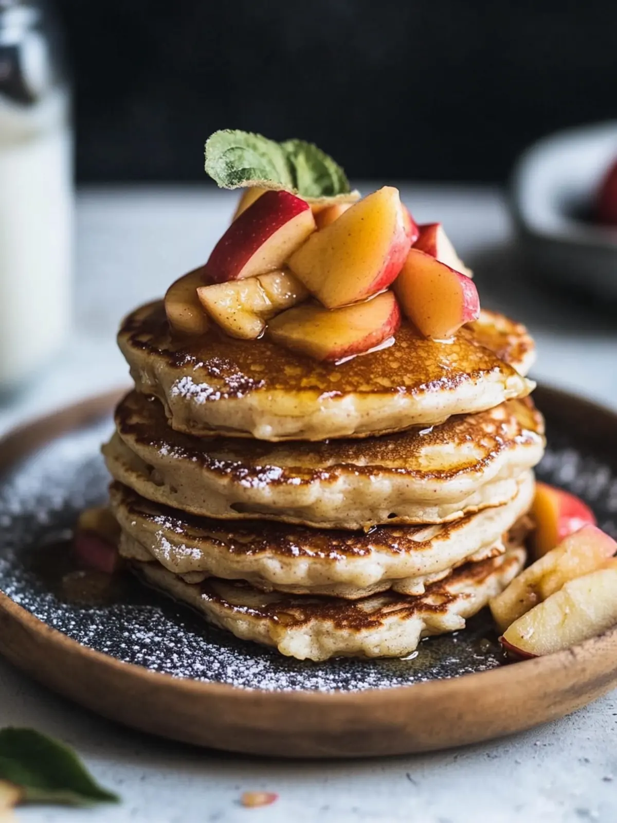 Fluffy Apple Yogurt Pancakes to Brighten Your Breakfast 5 Apple Yogurt Pancakes