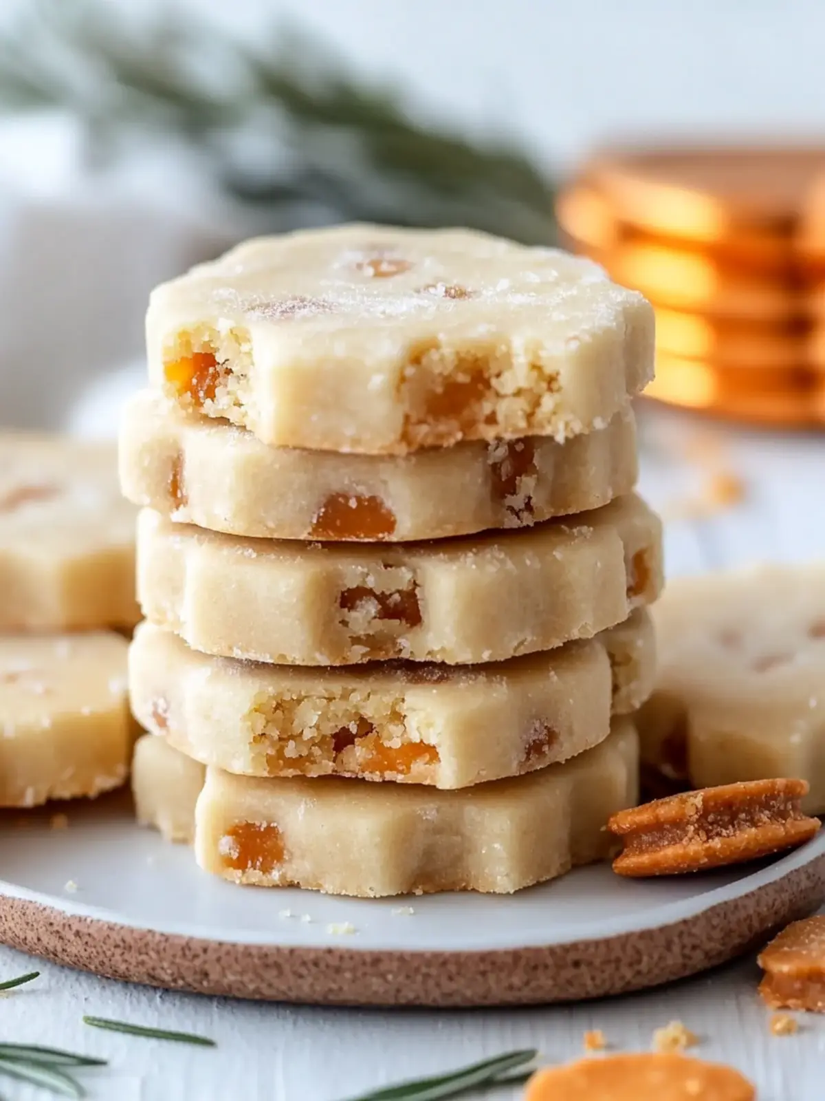 Melt-in-Your-Mouth Butterscotch Shortbread Cookies 4 Butterscotch Shortbread Cookies