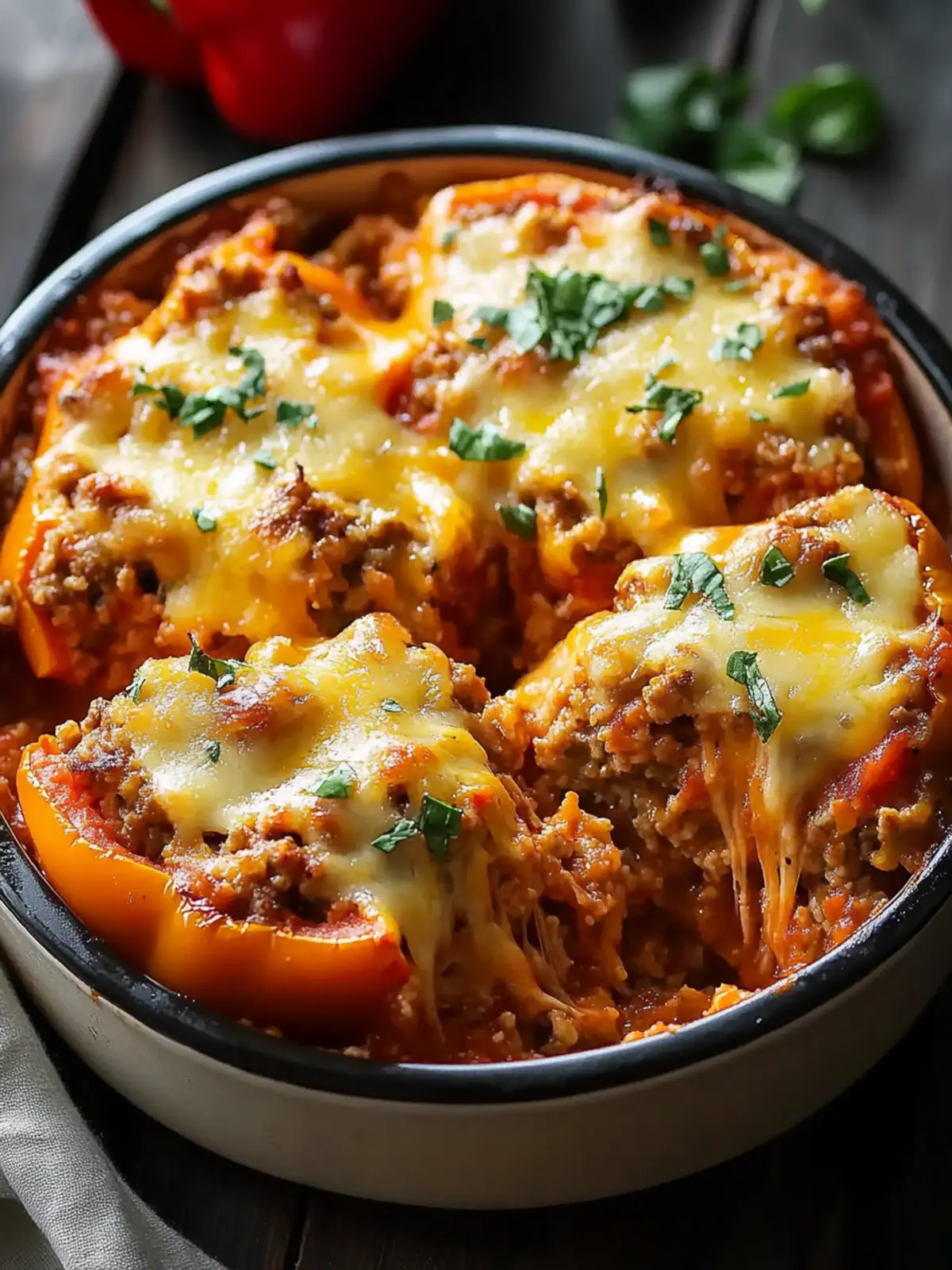 Savory Stuffed Pepper Casserole: Your New Family Favorite! 5 Stuffed Pepper Casserole